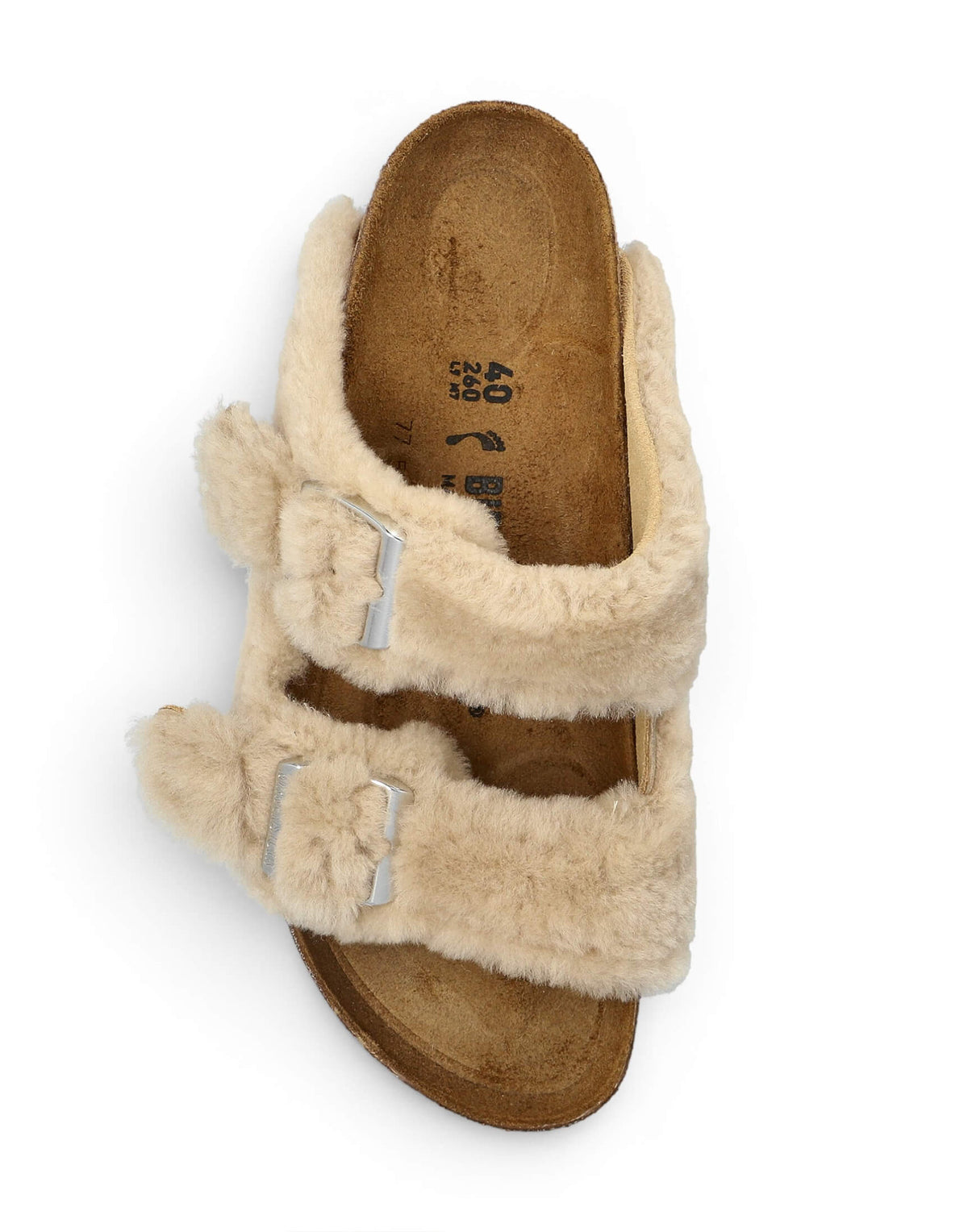 BIRKENSTOCK Arizona Shearling Sandcastle