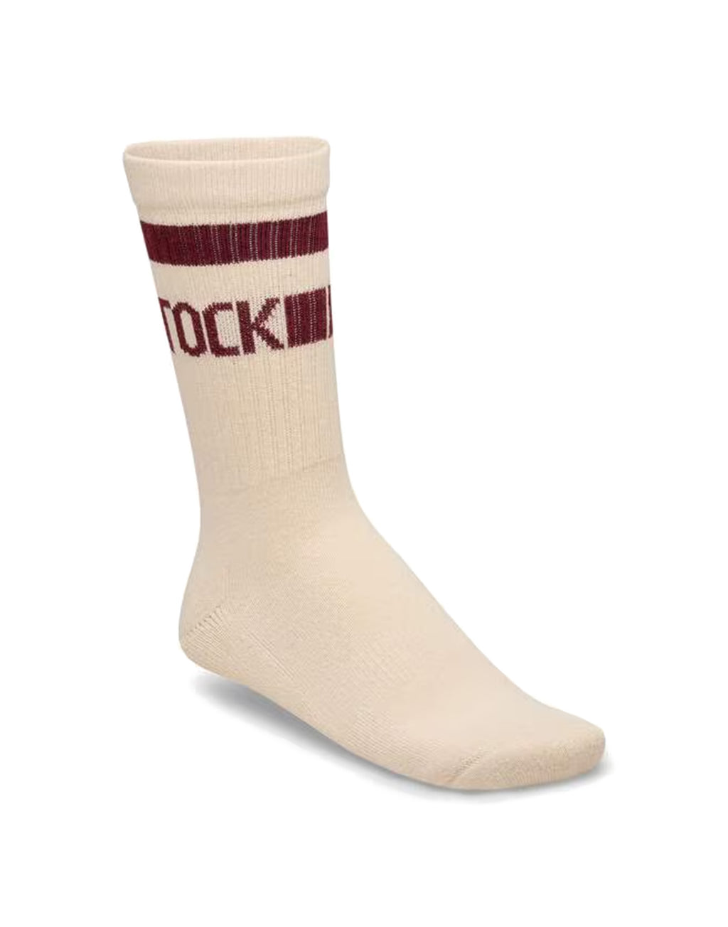 BIRKENSTOCK Tennis Socks in Cotone Oatmeal/Zinfandel