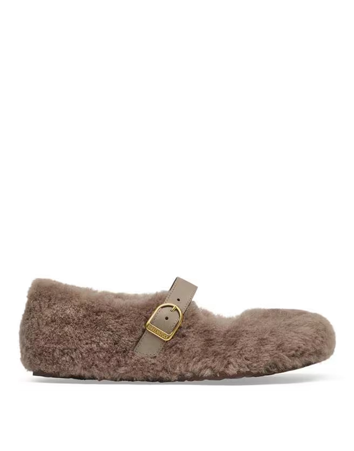 BIRKENSTOCK Santa Clarita in Shearling Gray Taupe