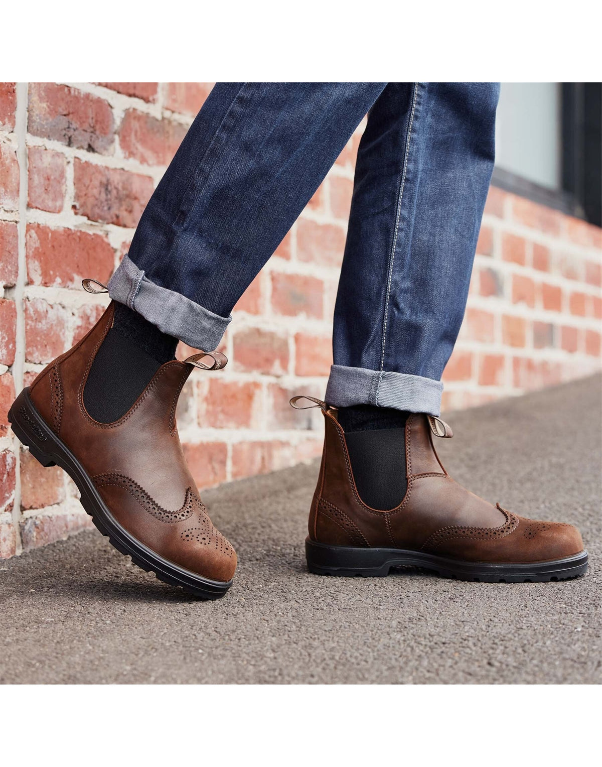 BLUNDSTONE Chelsea Boots 2444 Antique Brown