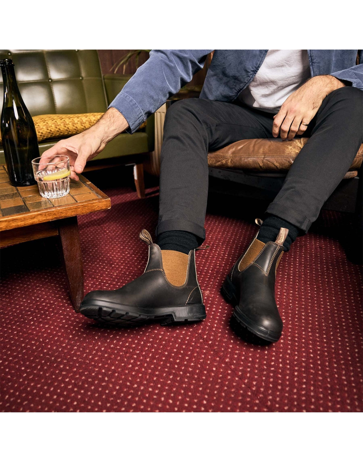 BLUNDSTONE Stivaletti Chelsea Originals 2501 Brown Toffee