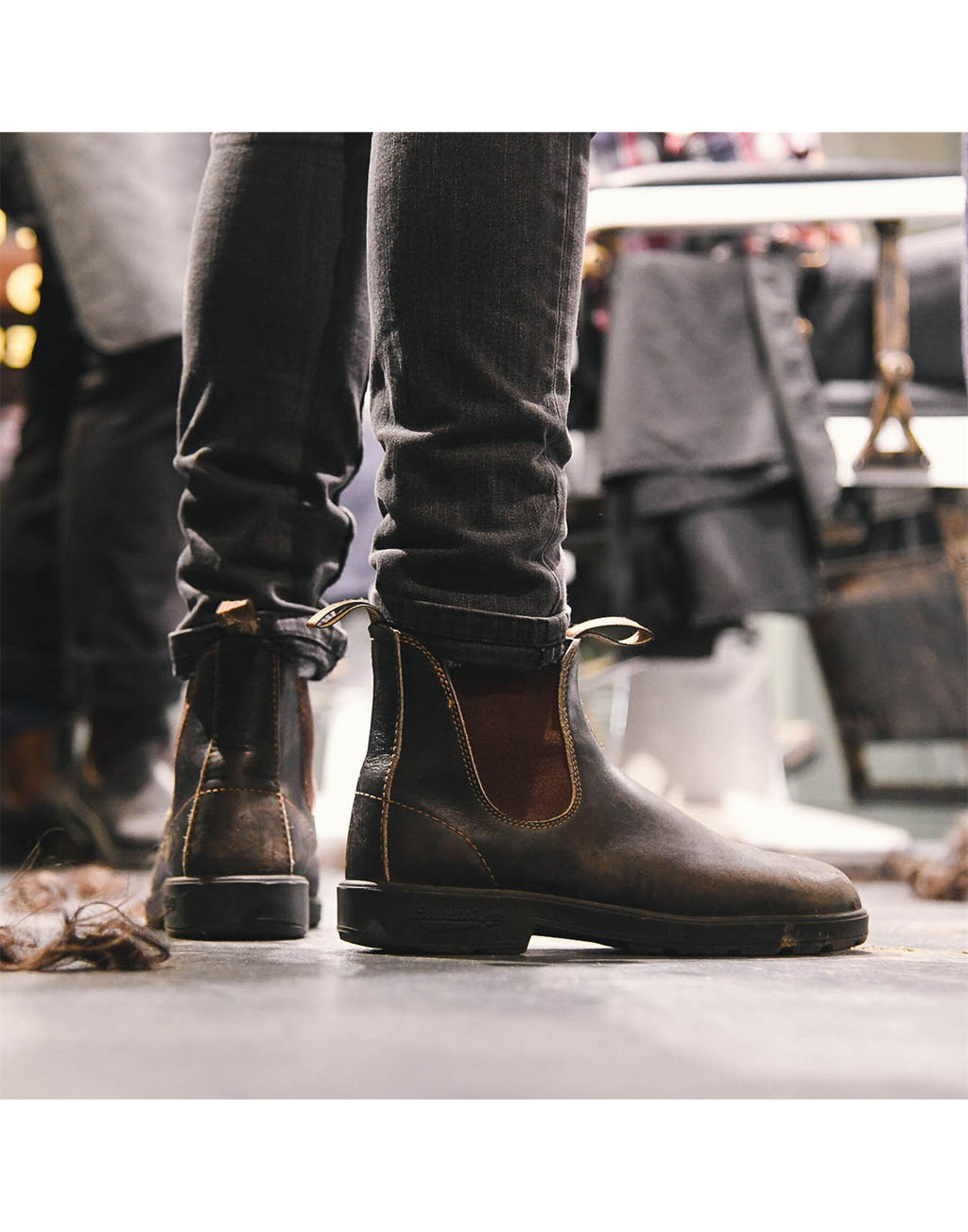 BLUNDSTONE Stivaletti Chelsea Originals 500 Stout Brown