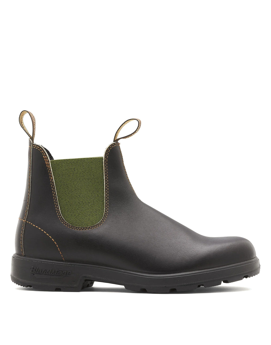 BLUNDSTONE Chelsea Boots 519 Stout Brown & Olive