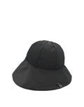 CATARZI Cappello Cloche Reversibile Nero e Moro