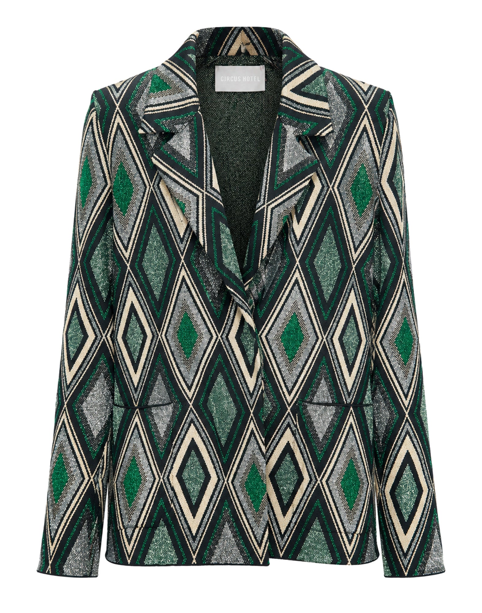 CIRCUS HOTEL Giacca Blazer in Jacquard Lamé