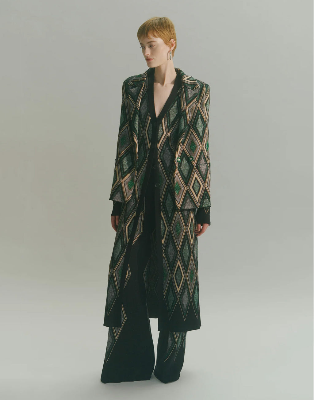 CIRCUS HOTEL Giacca Blazer in Jacquard Lamé