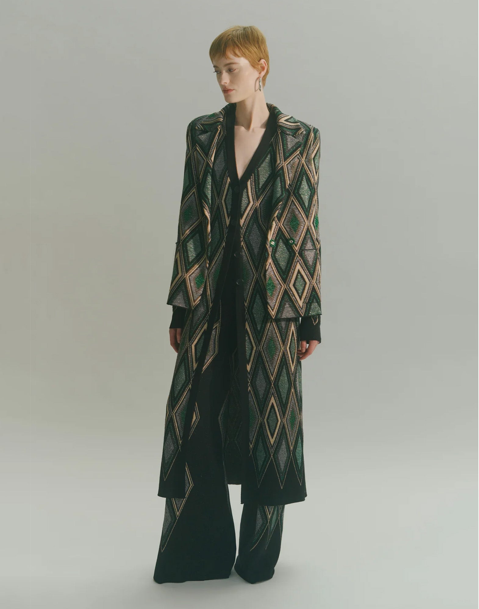 CIRCUS HOTEL Giacca Blazer in Jacquard Lamé