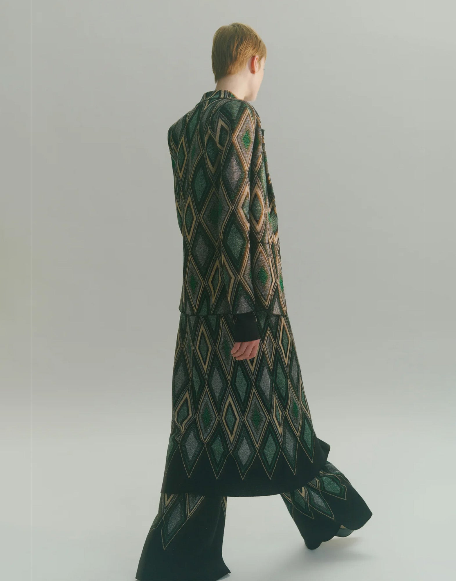 CIRCUS HOTEL Giacca Blazer in Jacquard Lamé