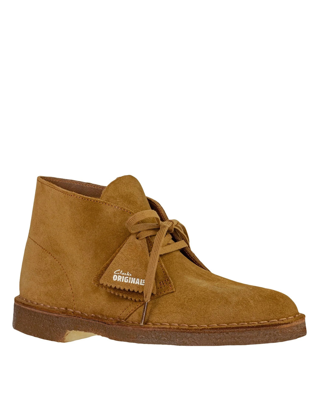CLARKS Polacchino Desert Boot Cola Suede