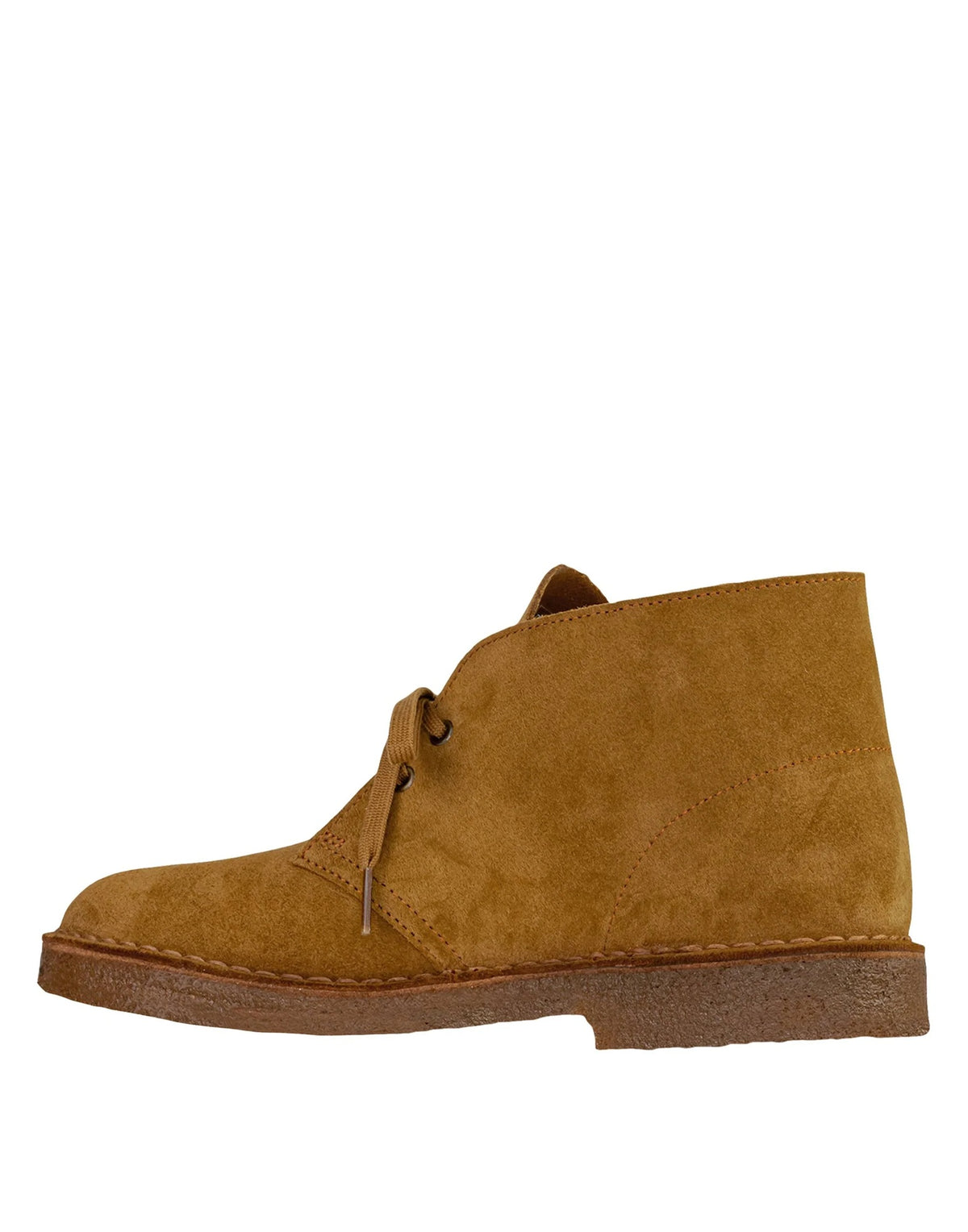 CLARKS Polacchino Desert Boot Cola Suede