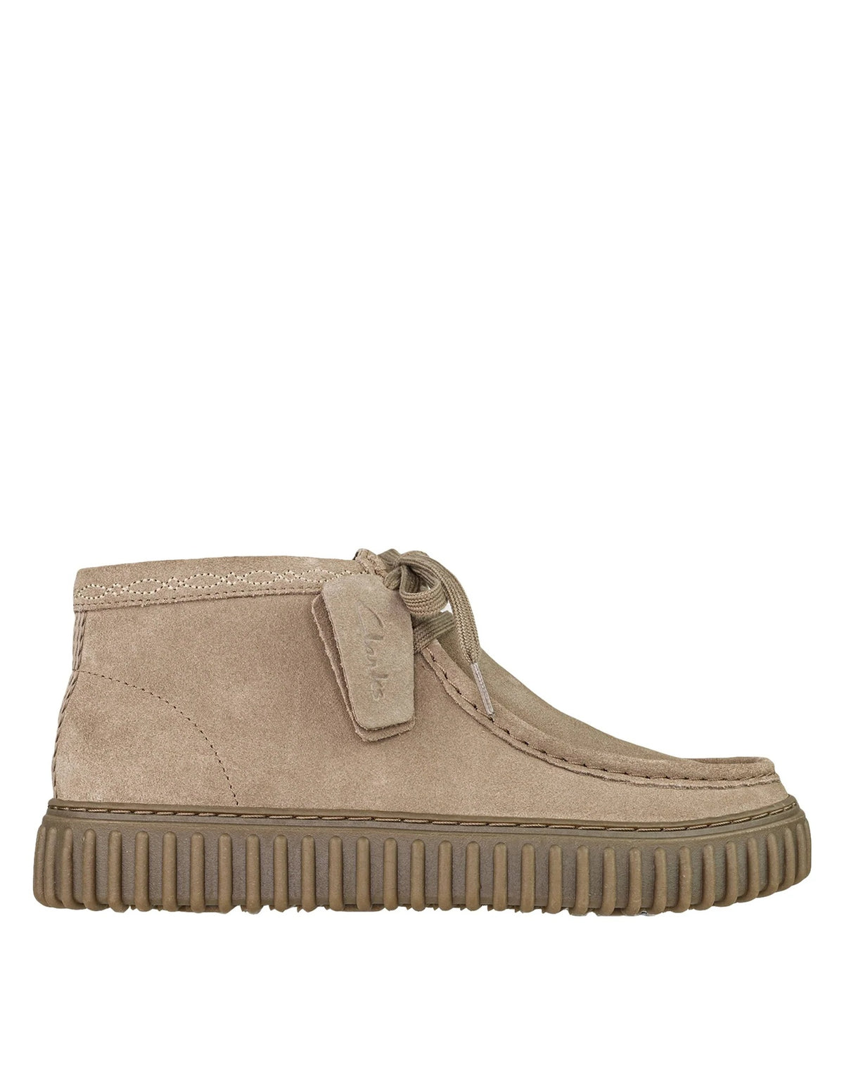 CLARKS Polacchino Torhill Hi Stone Suede