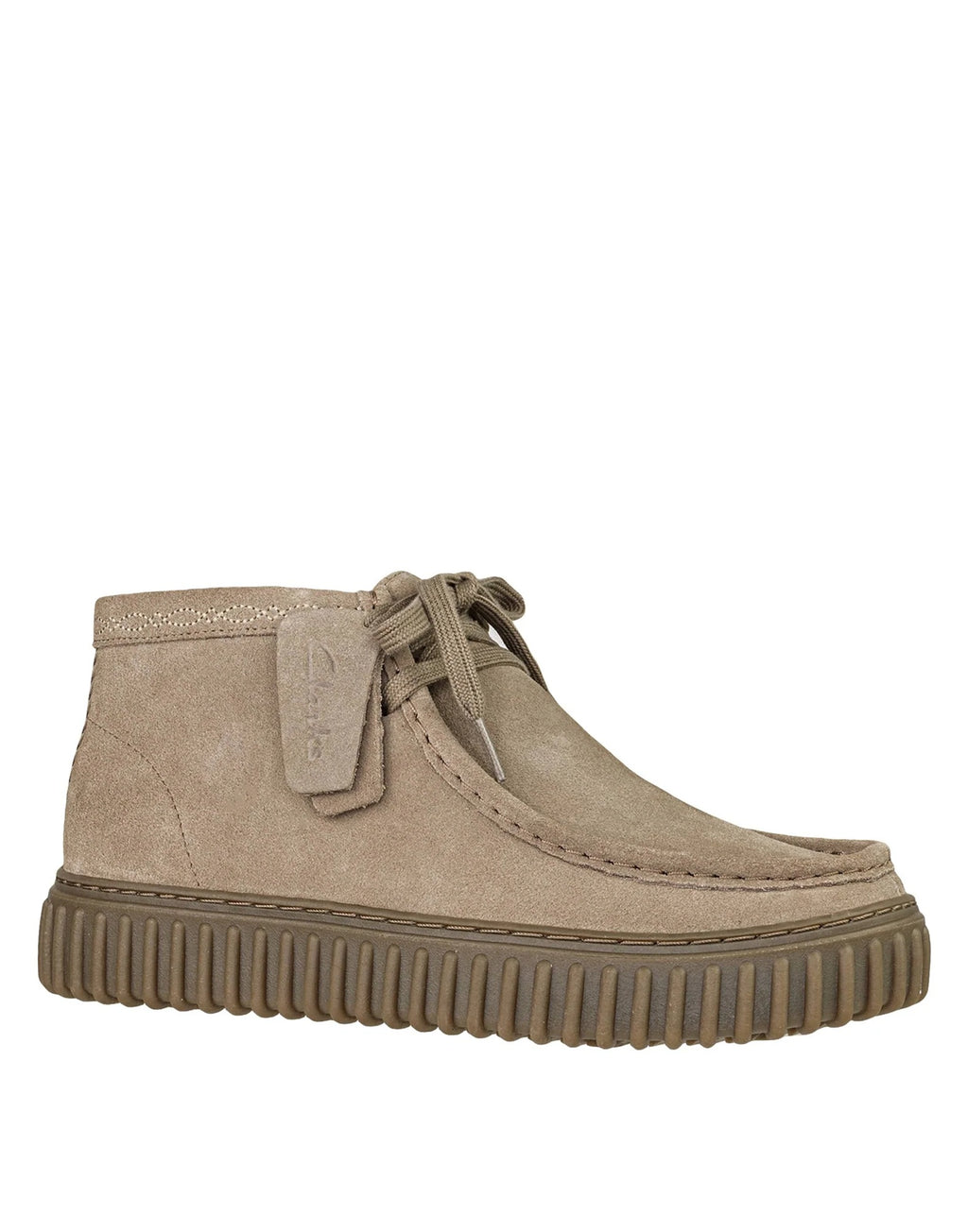 CLARKS Polacchino Torhill Hi Stone Suede