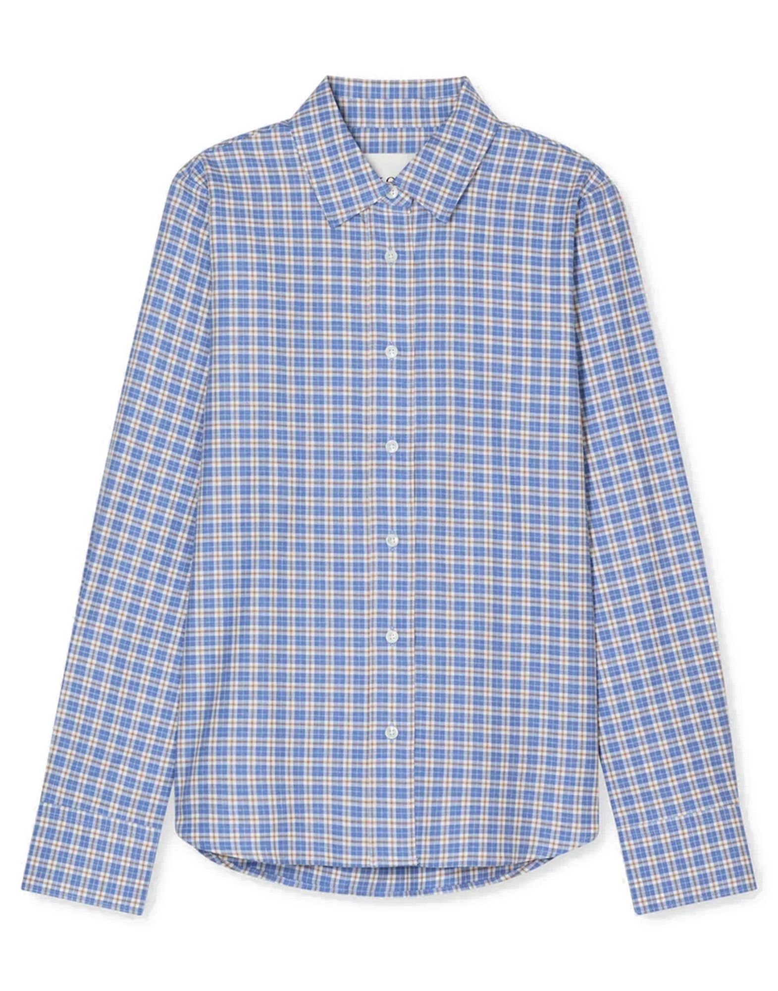 CLOSED Camicia Check in Cotone e Lyocell