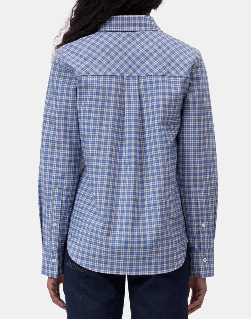 CLOSED Camicia Check in Cotone e Lyocell