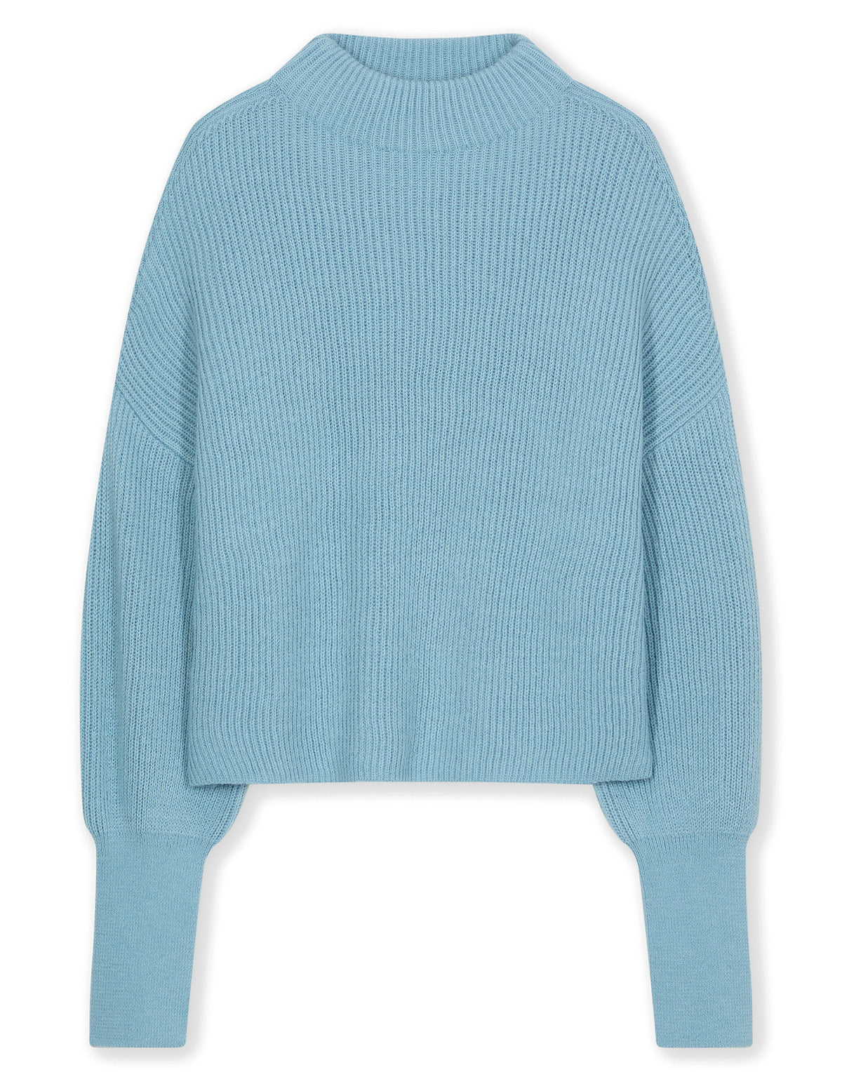 CLOSED Pull en mélange d'alpaga et laine Breeze Blue