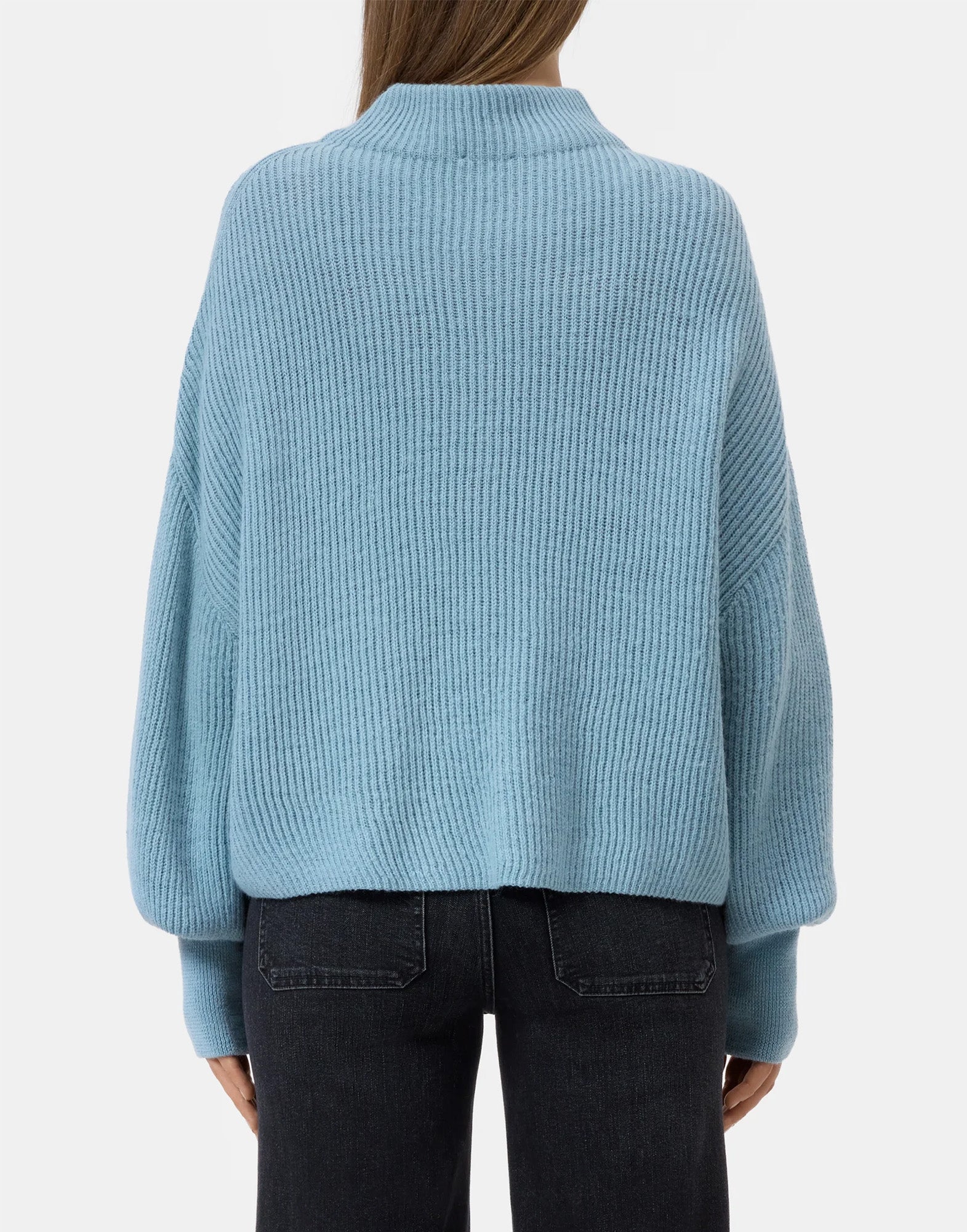 CLOSED Maglione in Misto Alpaca e Lana Breeze Blue