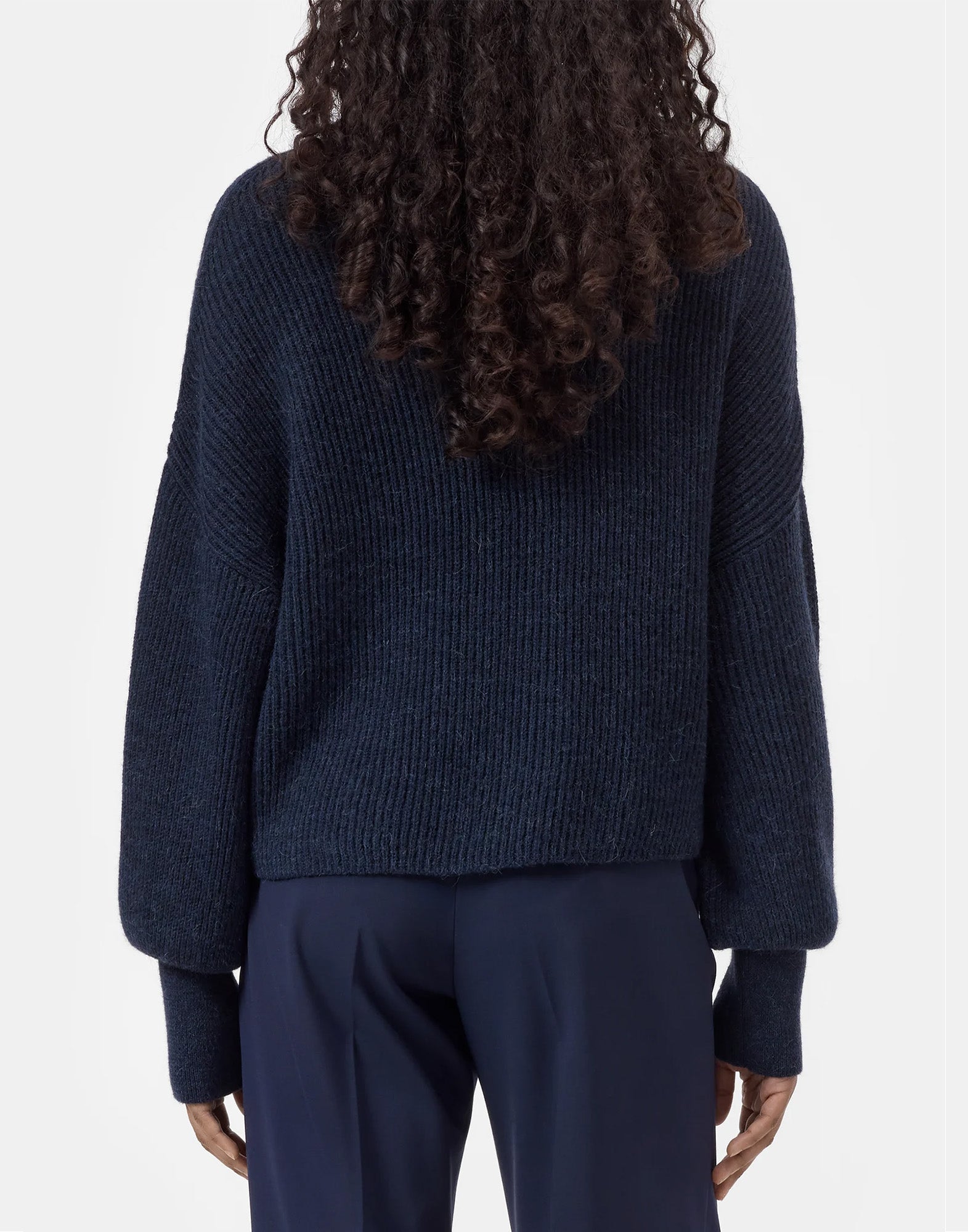 CLOSED Maglione in Misto Alpaca e Lana Dark Night