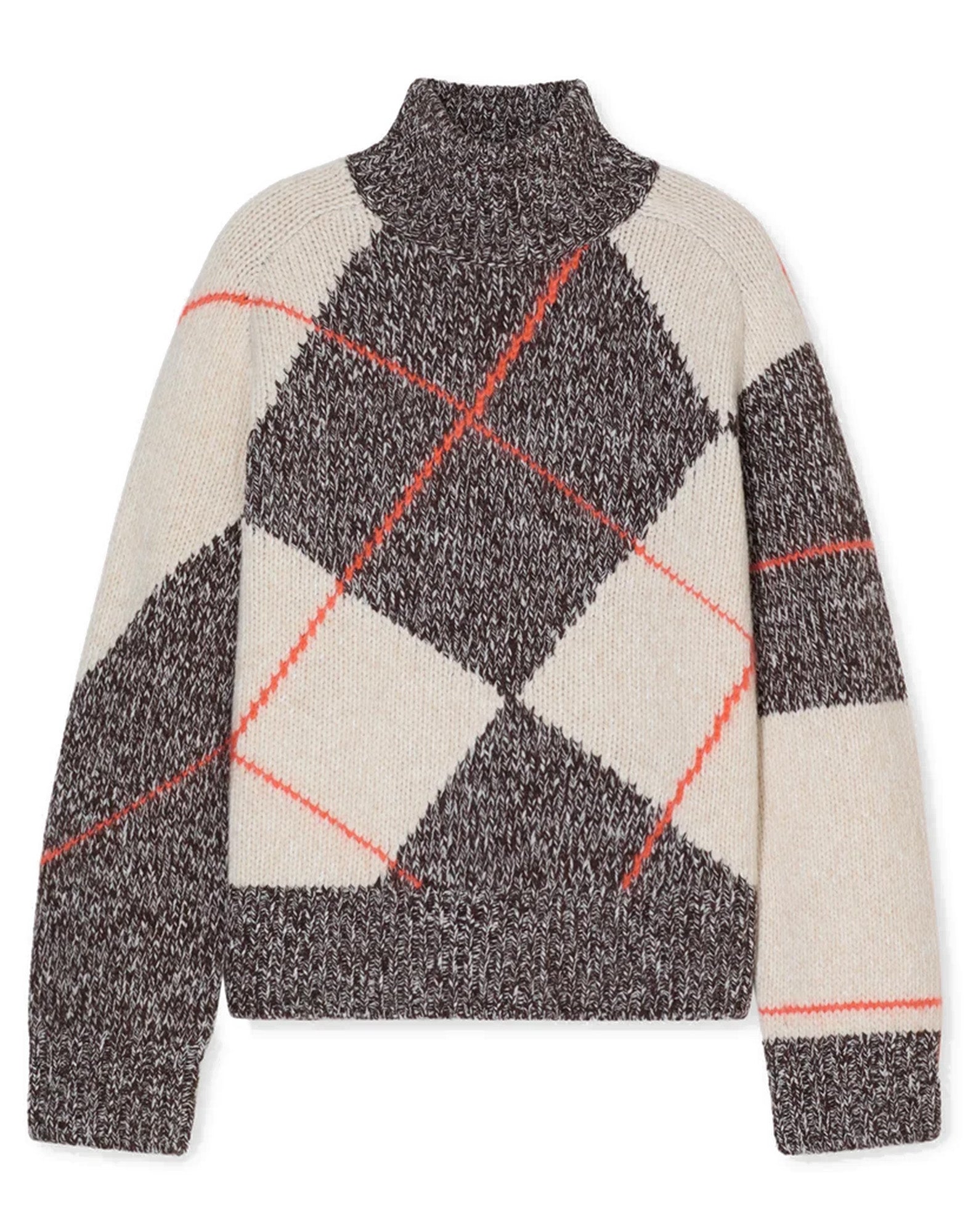 CLOSED Maglione Argyle in Lana e Mohair