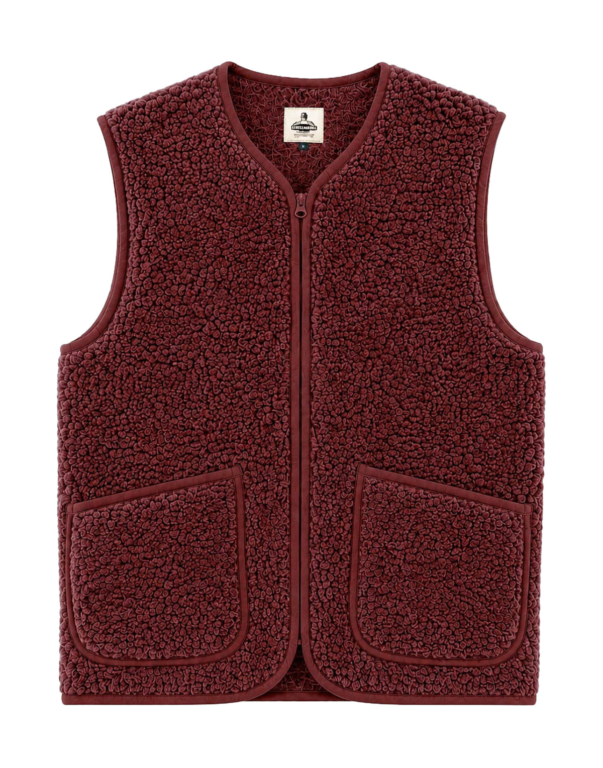 COLDBREAKER Gilet Pepitko in Lana Merino Cherry