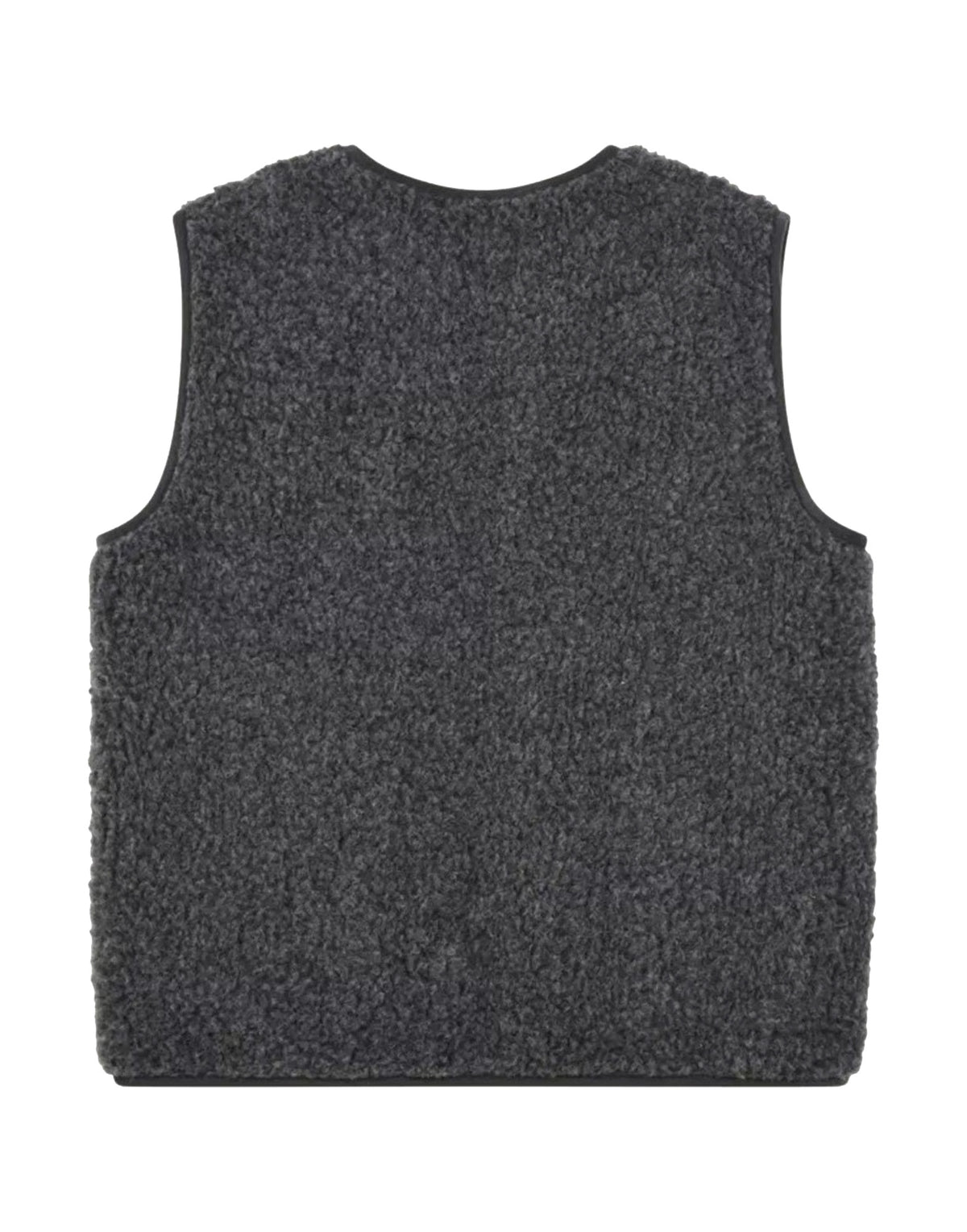 COLDBREAKER Gilet Pepitko in Lana Merino Graphite