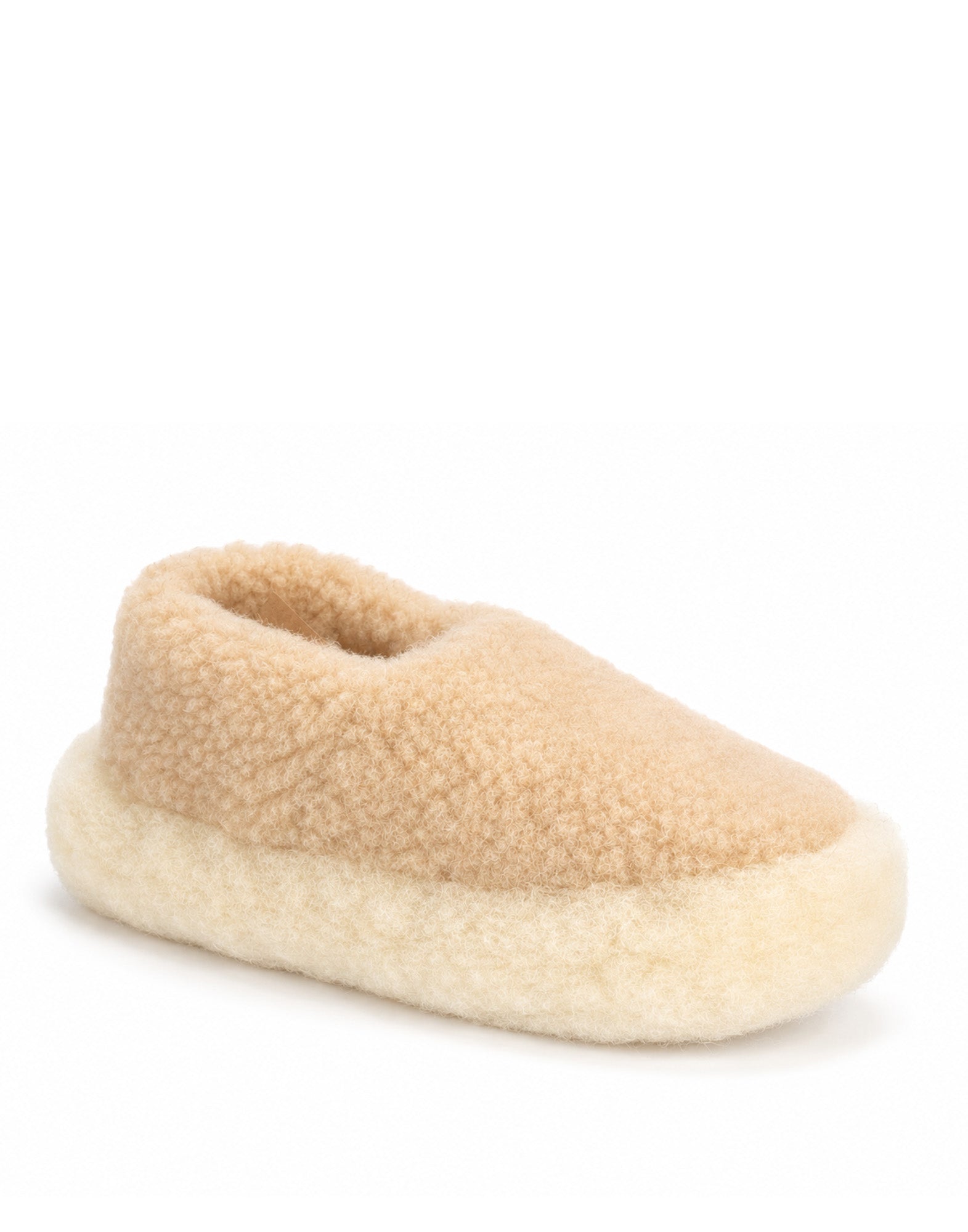 COLDBREAKER Pantofole Siberia in Lana Merino Beige