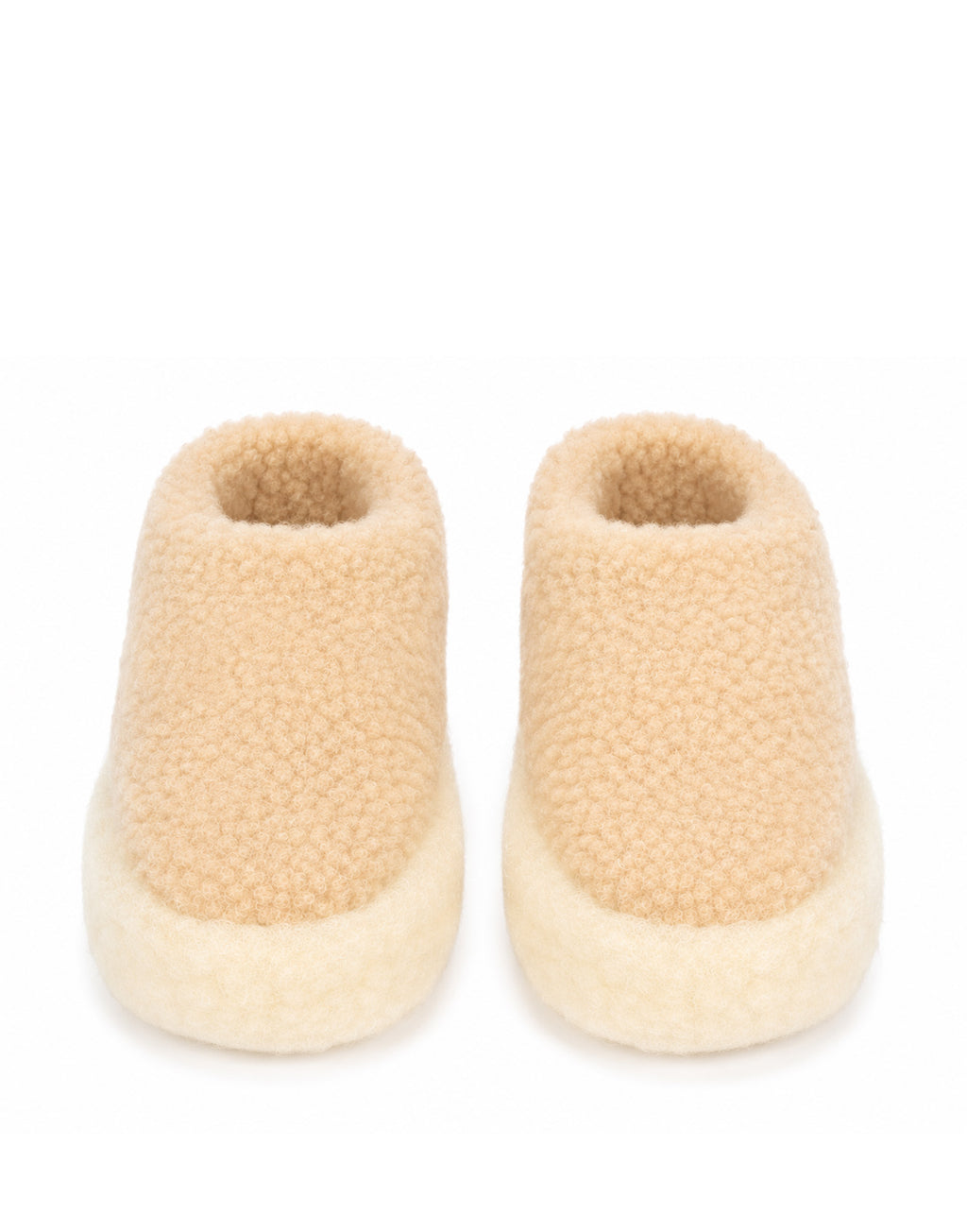 COLDBREAKER Pantofole Siberia in Lana Merino Beige