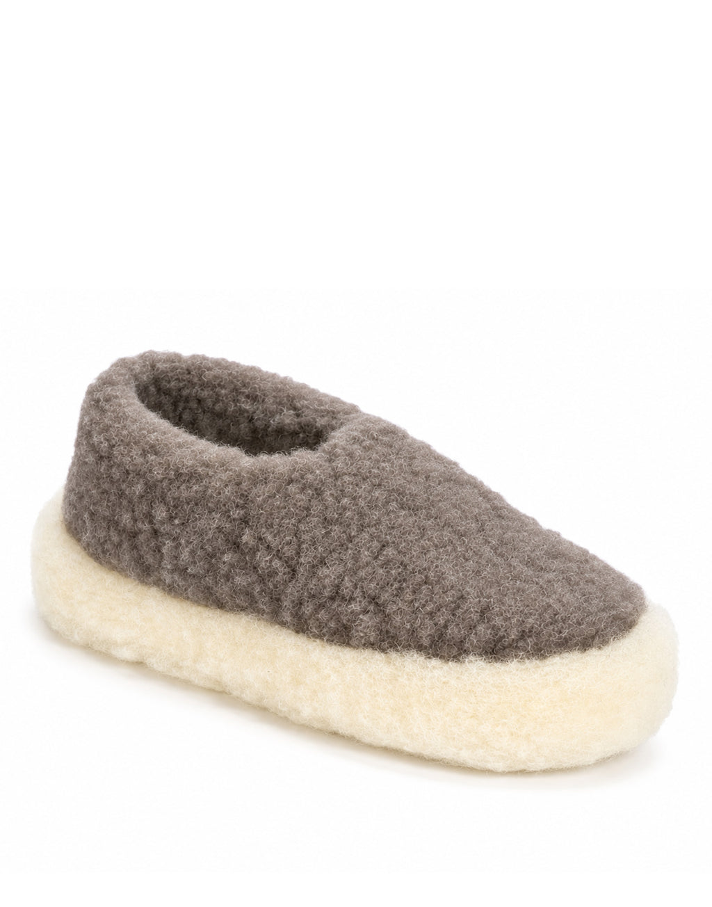 COLDBREAKER Pantofole Siberia in Lana Merino Mouse