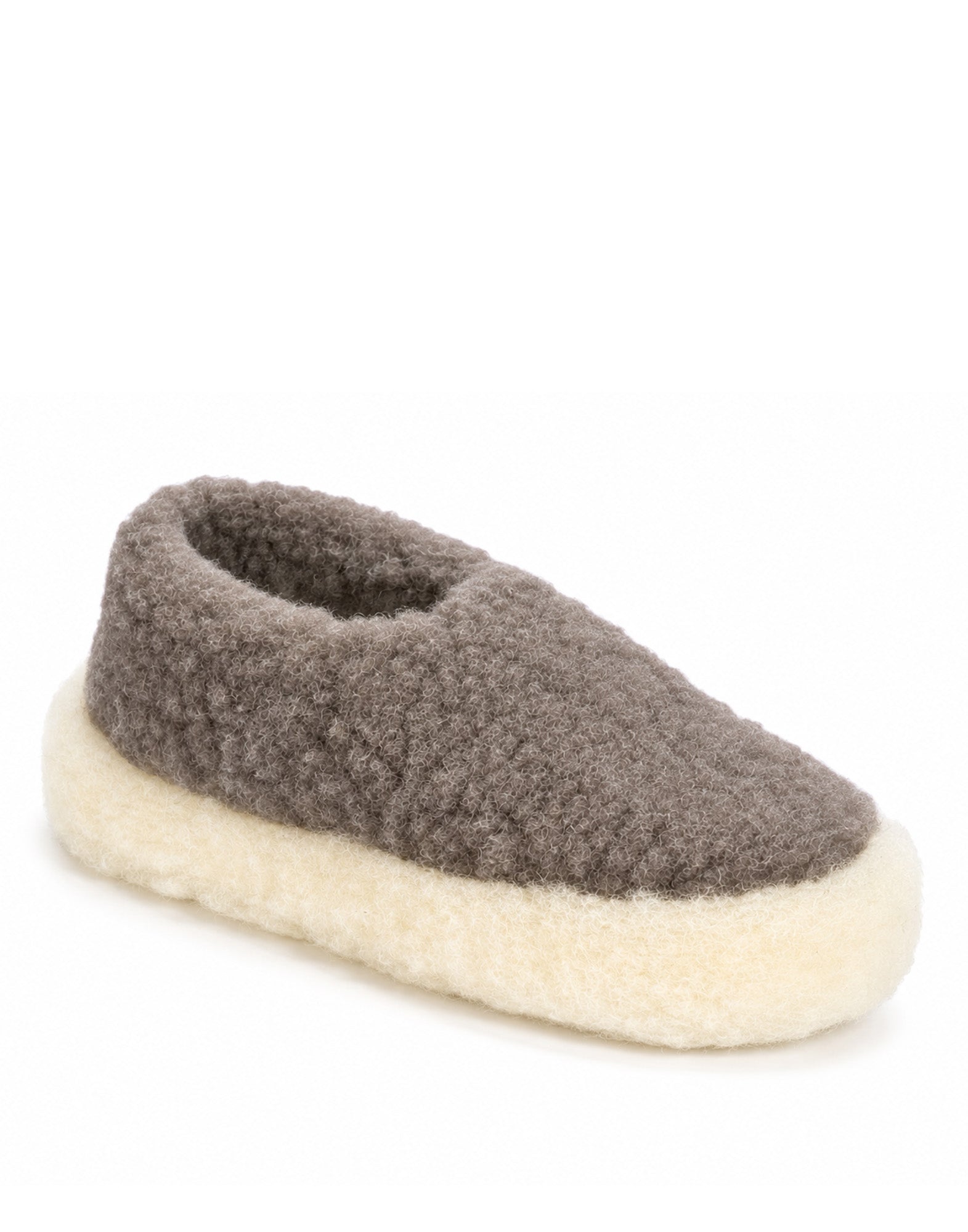 COLDBREAKER Pantofole Siberia in Lana Merino Mouse