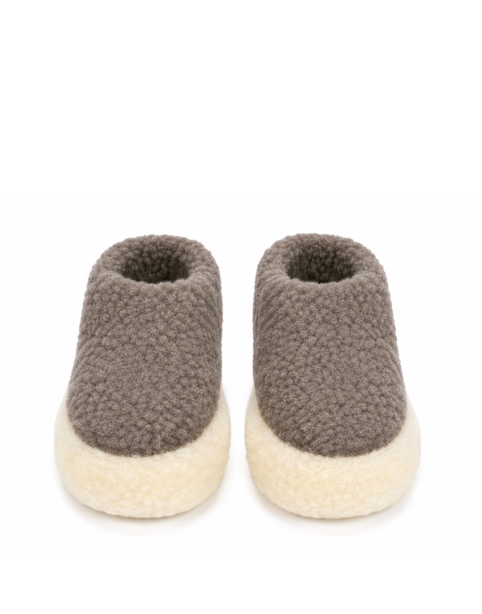 COLDBREAKER Pantofole Siberia in Lana Merino Mouse