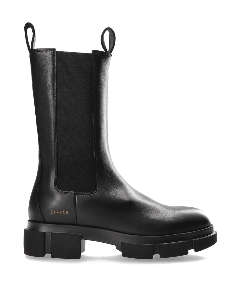 COPENHAGEN Chelsea Boots in Pelle Nera