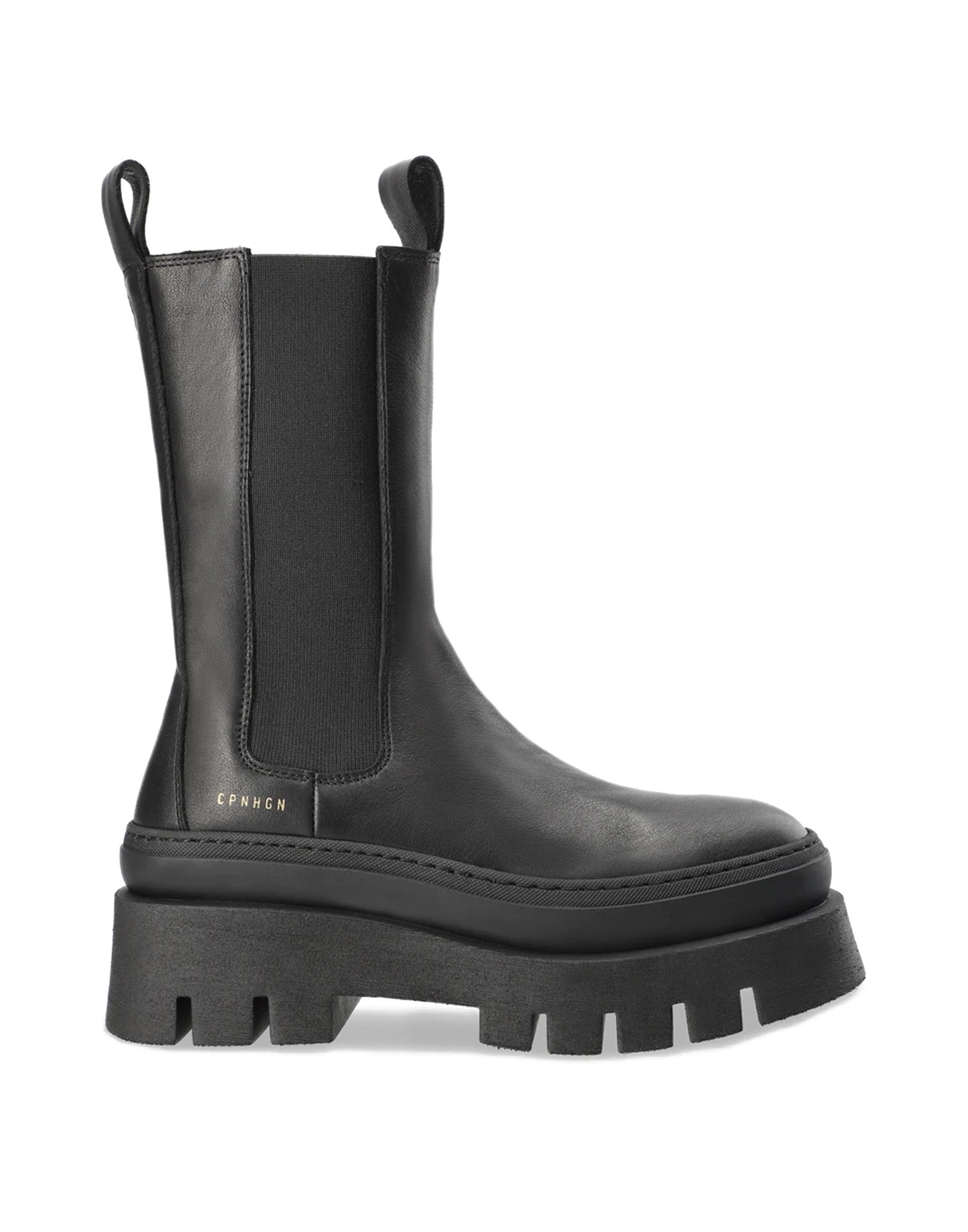 COPENHAGEN Chelsea Boots in Pelle Nera