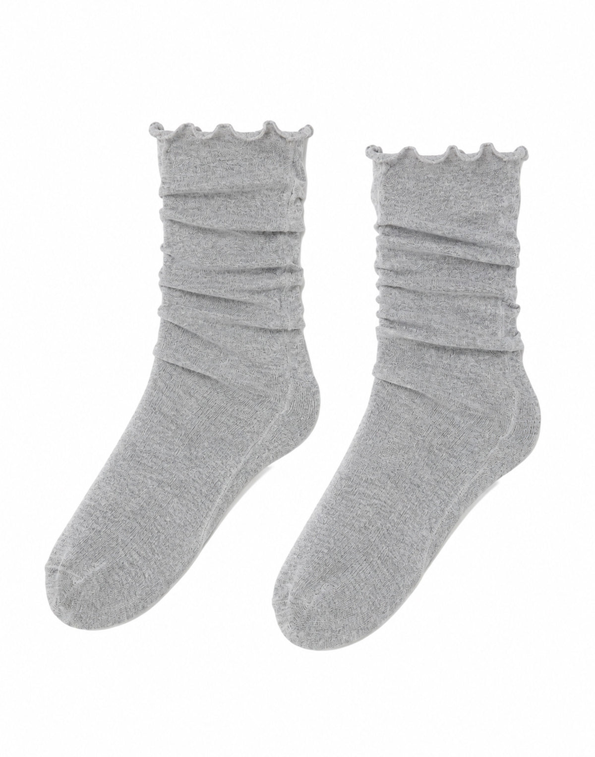 DANIELE FIESOLI Calzini in Misto Cashmere Grigio Melange