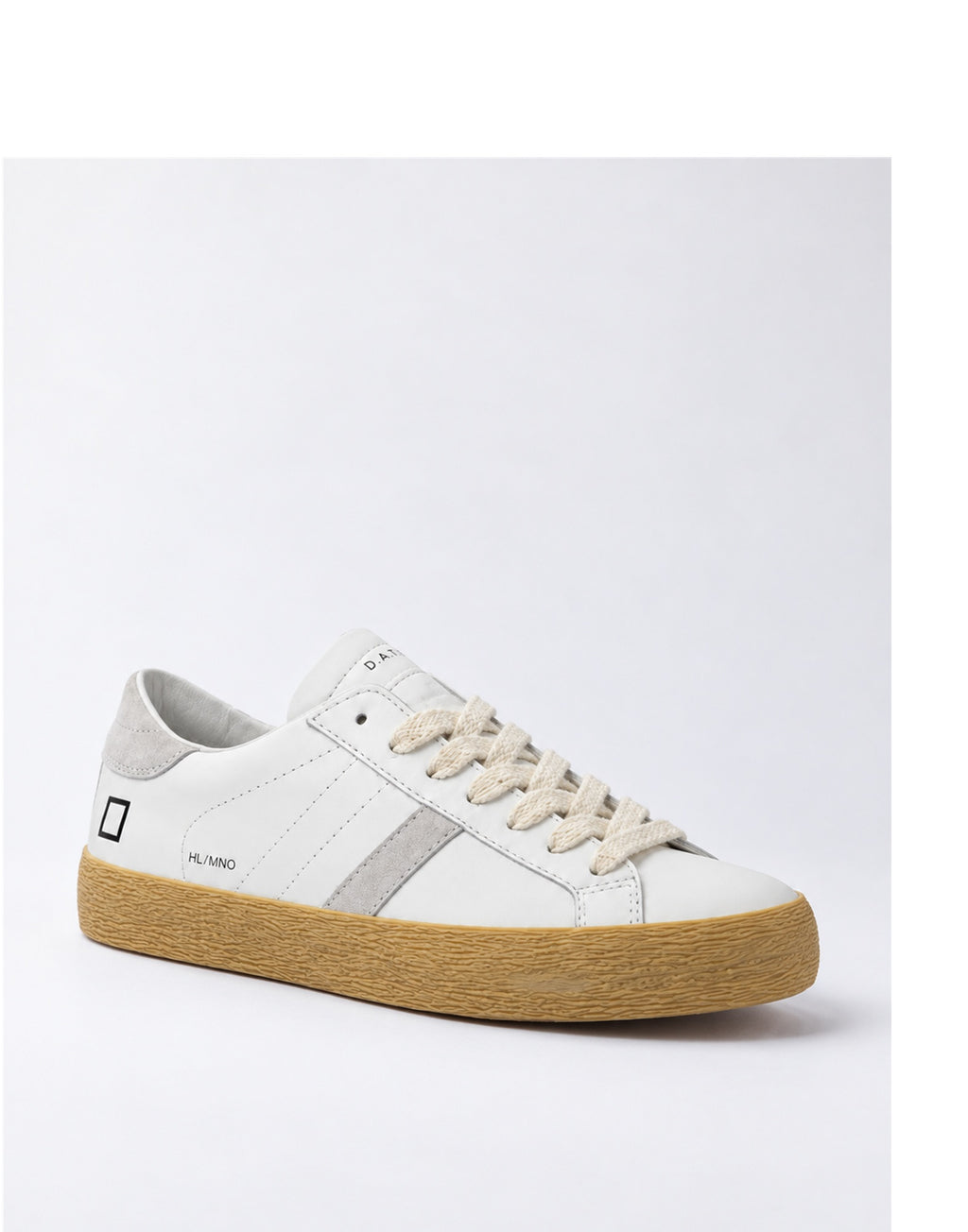 D.A.T.E. Sneakers Uomo Hill Low Mono White