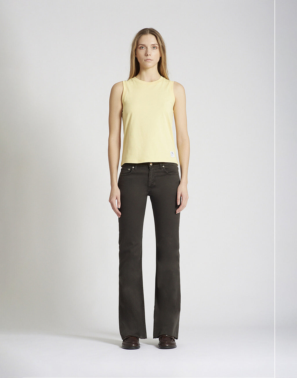 DEPARTMENT FIVE Pantaloni Apex Bootcut In Bull Stretch Moro