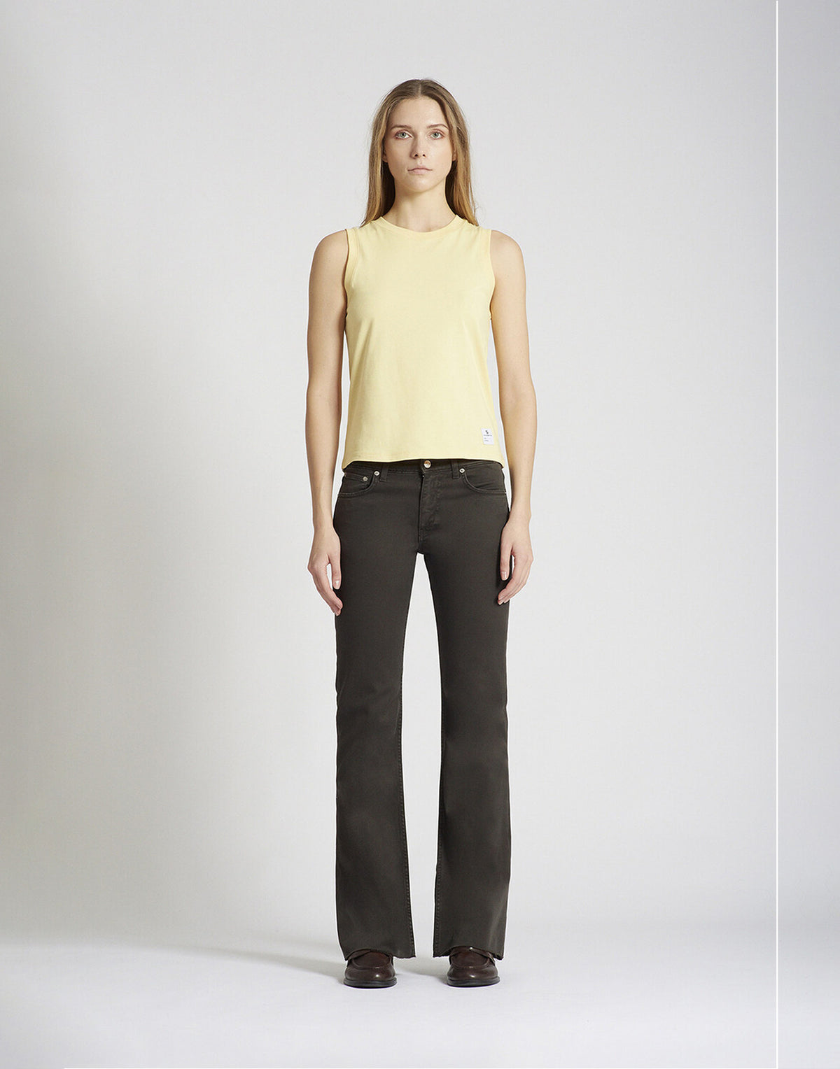 DEPARTMENT FIVE Pantaloni Apex Bootcut In Bull Stretch Moro