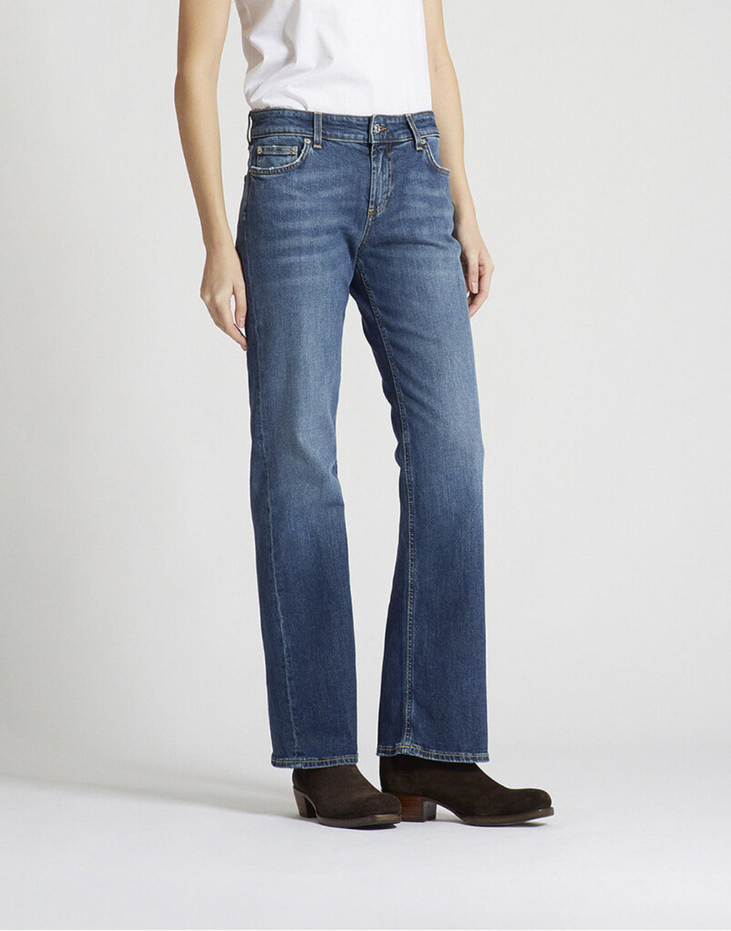 DEPARTMENT FIVE Jeans Insider Regular Fit in Denim Blu Stretch