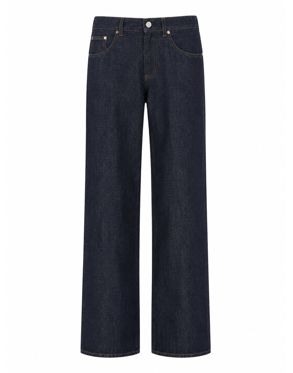 DEPARTMENT FIVE Pop Jeans Wide Leg in Denim Blu