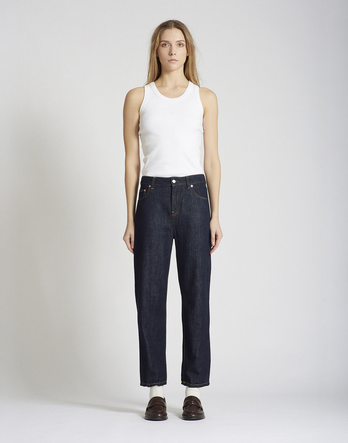 DEPARTMENT FIVE Jeans Adid in Denim Slegato Blu