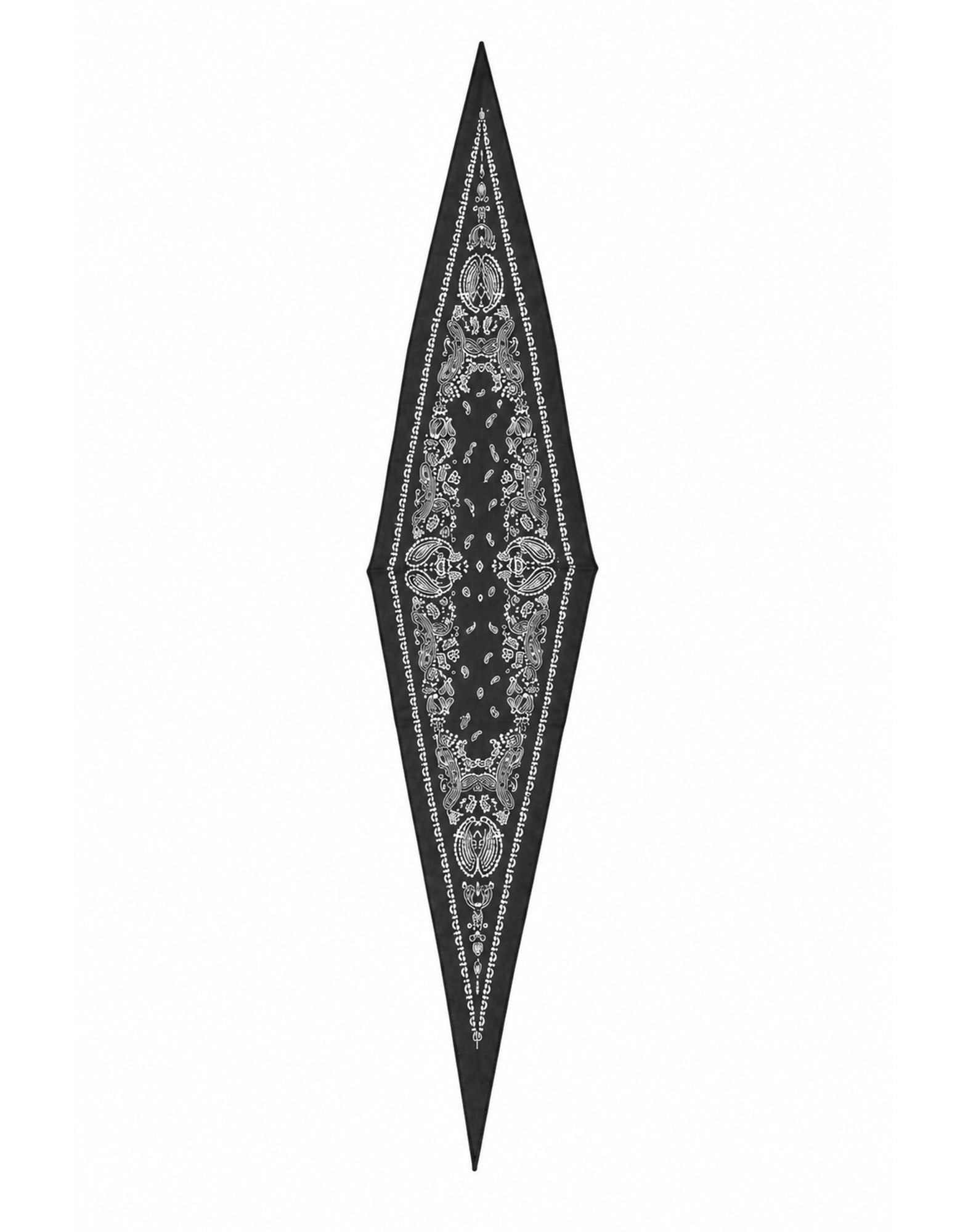 DESTIN Bandana Paisley in Modal e Cashmere Black