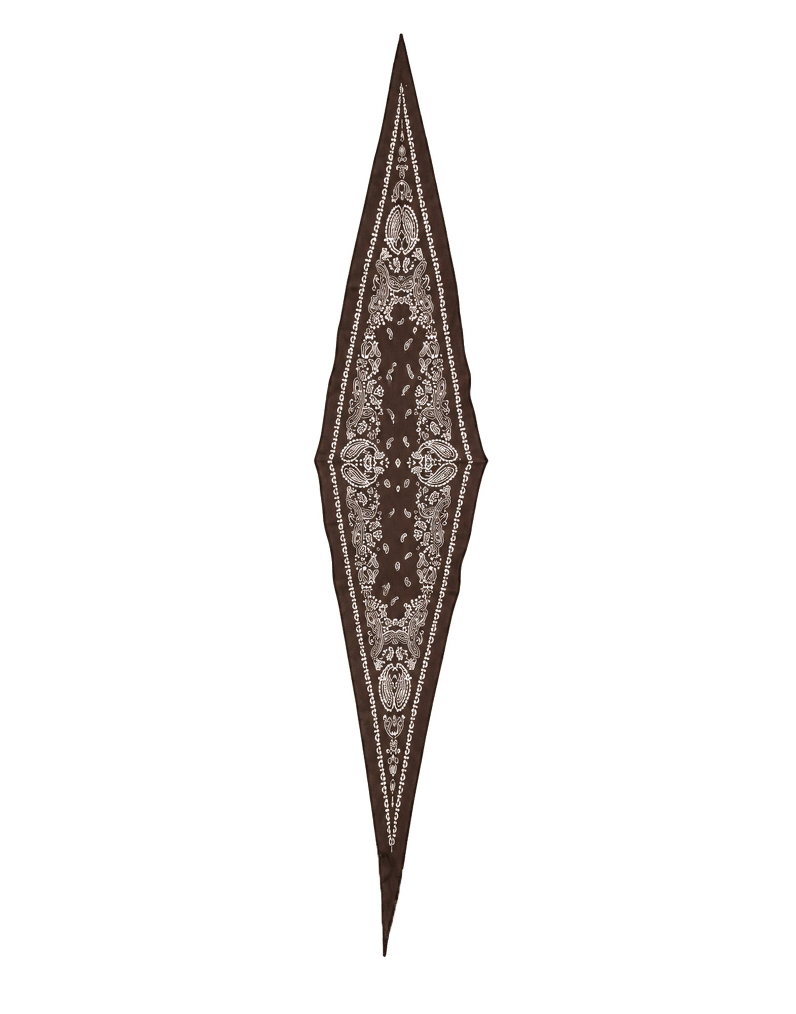 DESTIN Bandana Paisley in Modal e Cashmere Choco