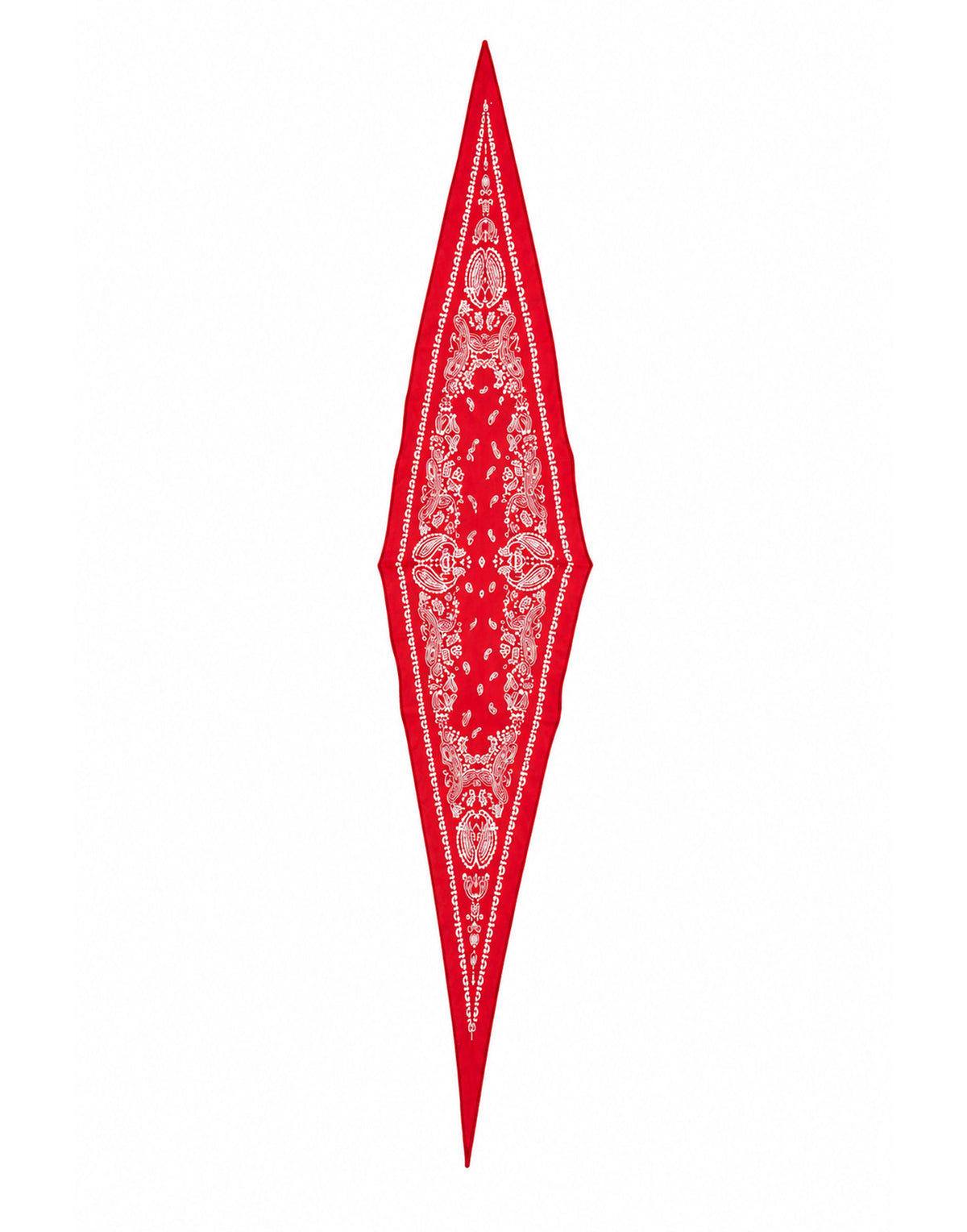DESTIN Bandana Paisley in Modal e Cashmere Red Hell