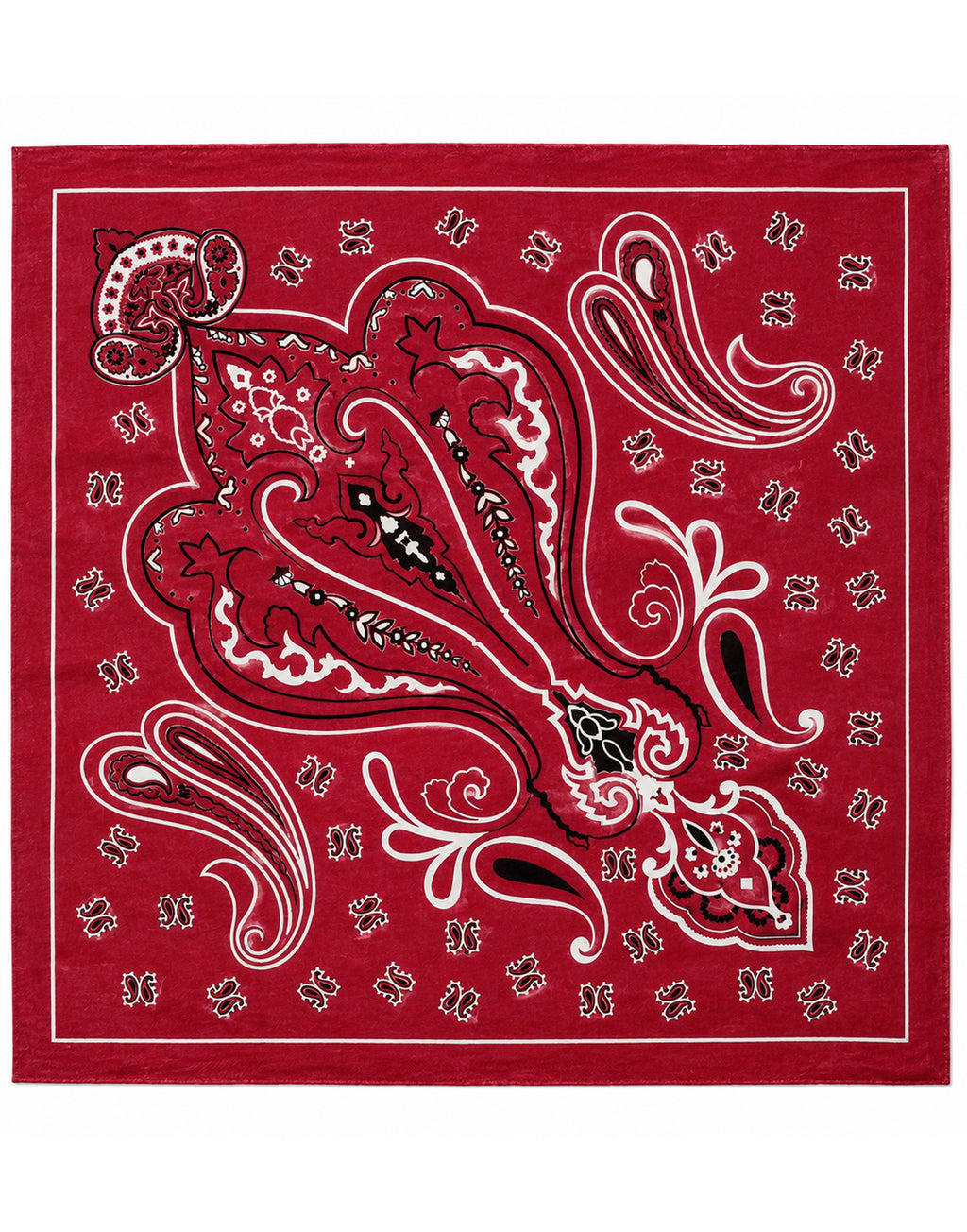 DESTIN Pamila Bandana in Lana e Cashmere Red Hell