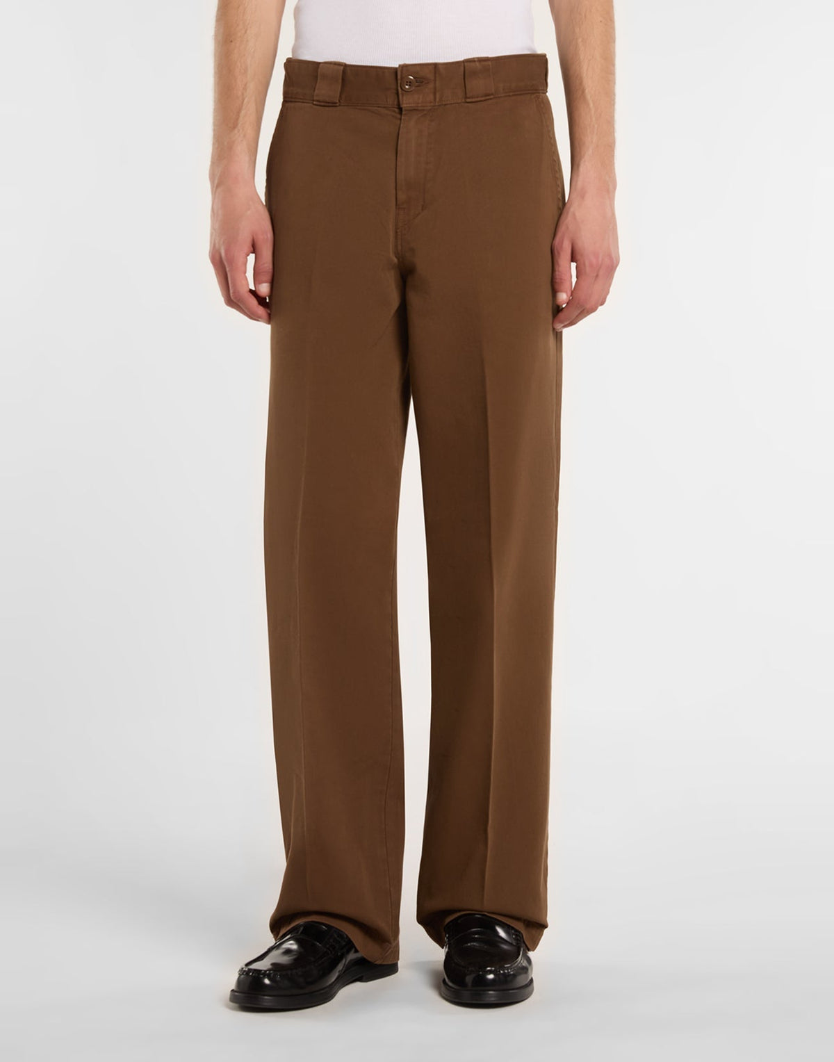 DICKIES Pantaloni 247 Loose Tinti in Capo Timber Brown