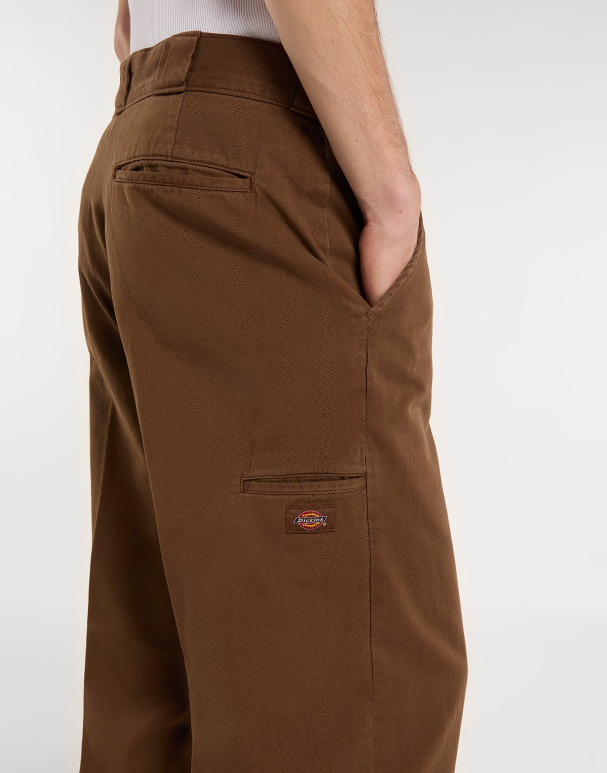 DICKIES Pantaloni 247 Loose Tinti in Capo Timber Brown