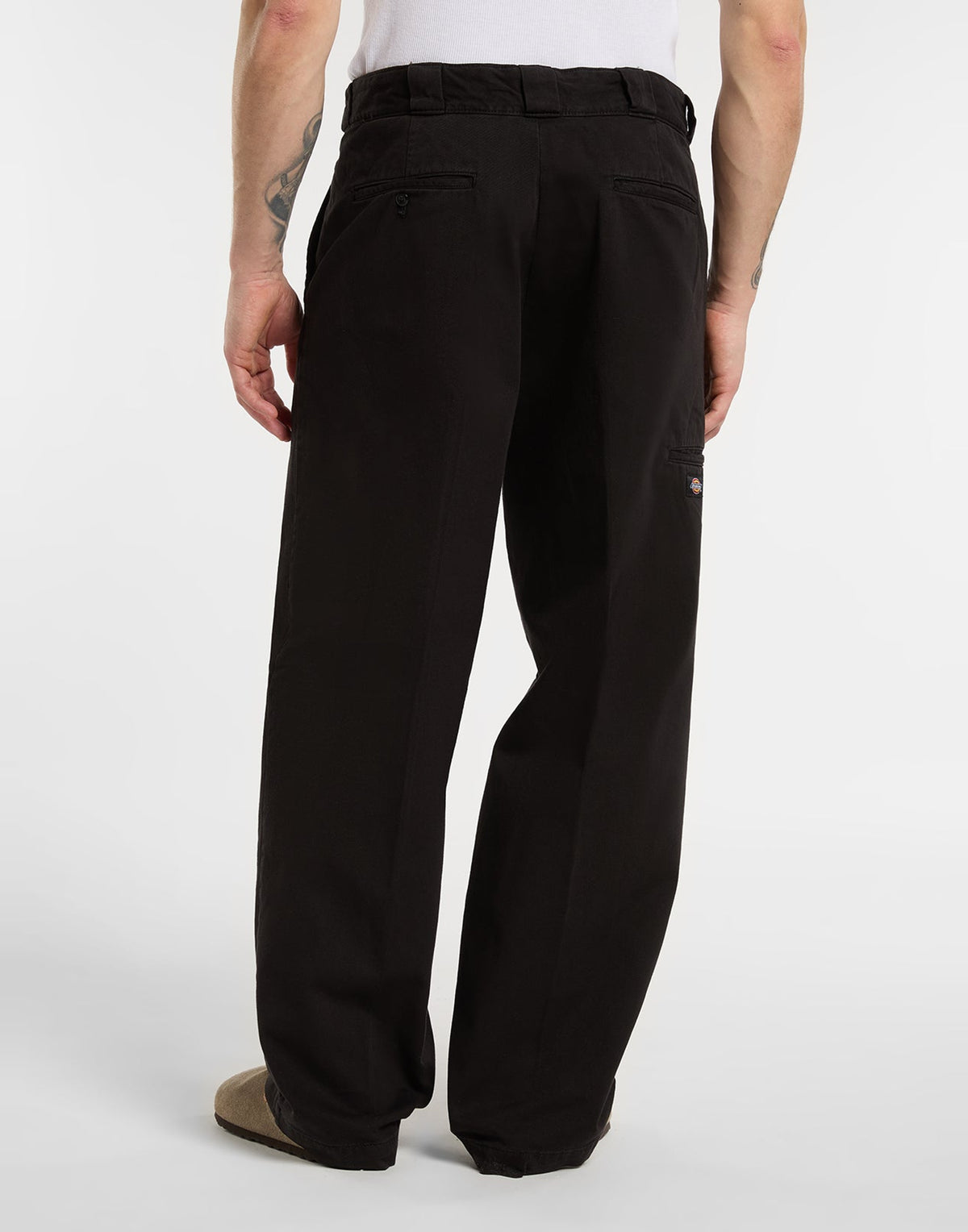 DICKIES Pantaloni 247 Loose Tinti in Capo Nero