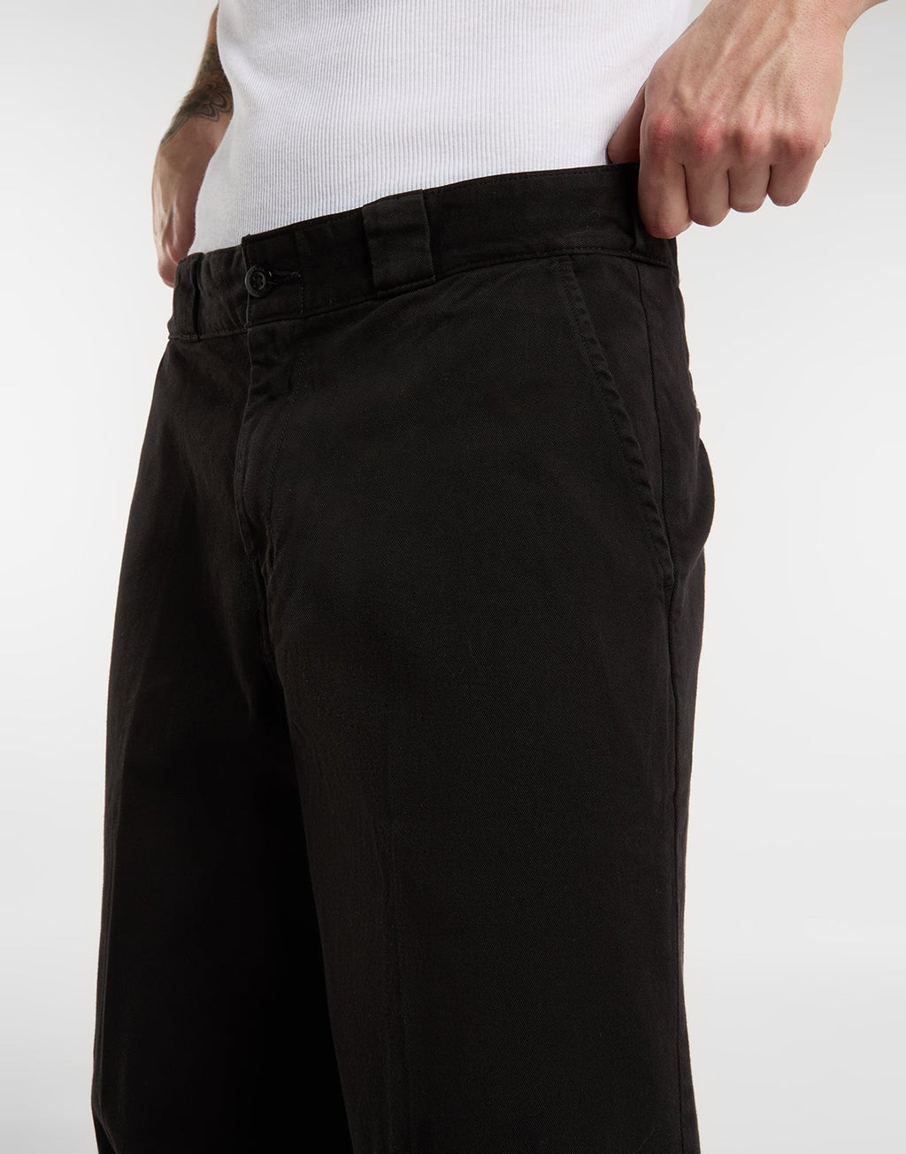 DICKIES Pantaloni 247 Loose Tinti in Capo Nero