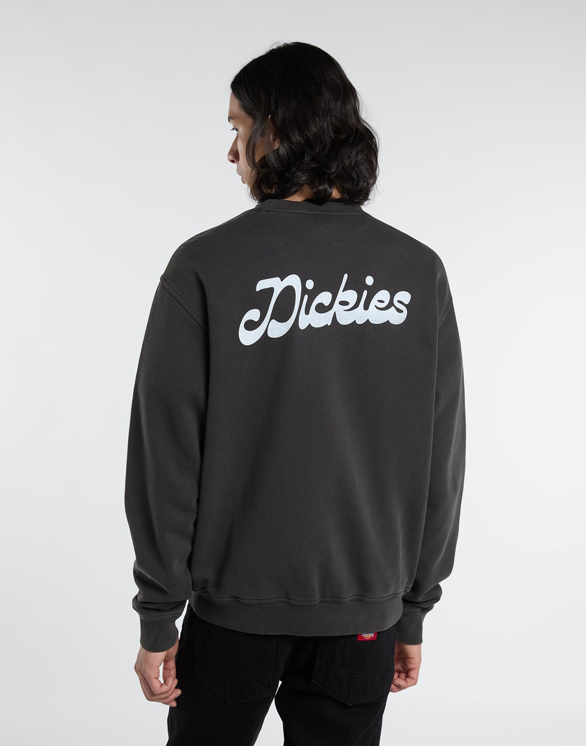 DICKIES Felpa Cornville Girocollo Nero