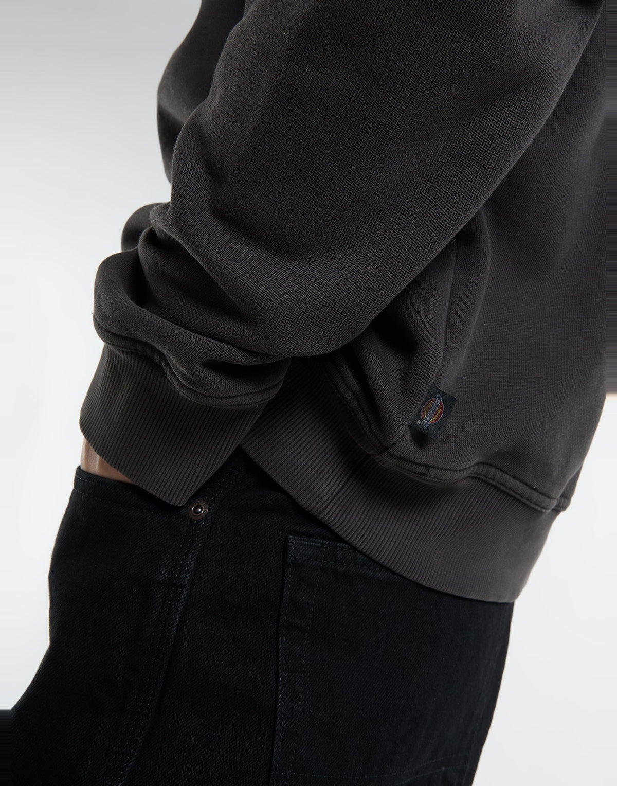 DICKIES Felpa Cornville Girocollo Nero