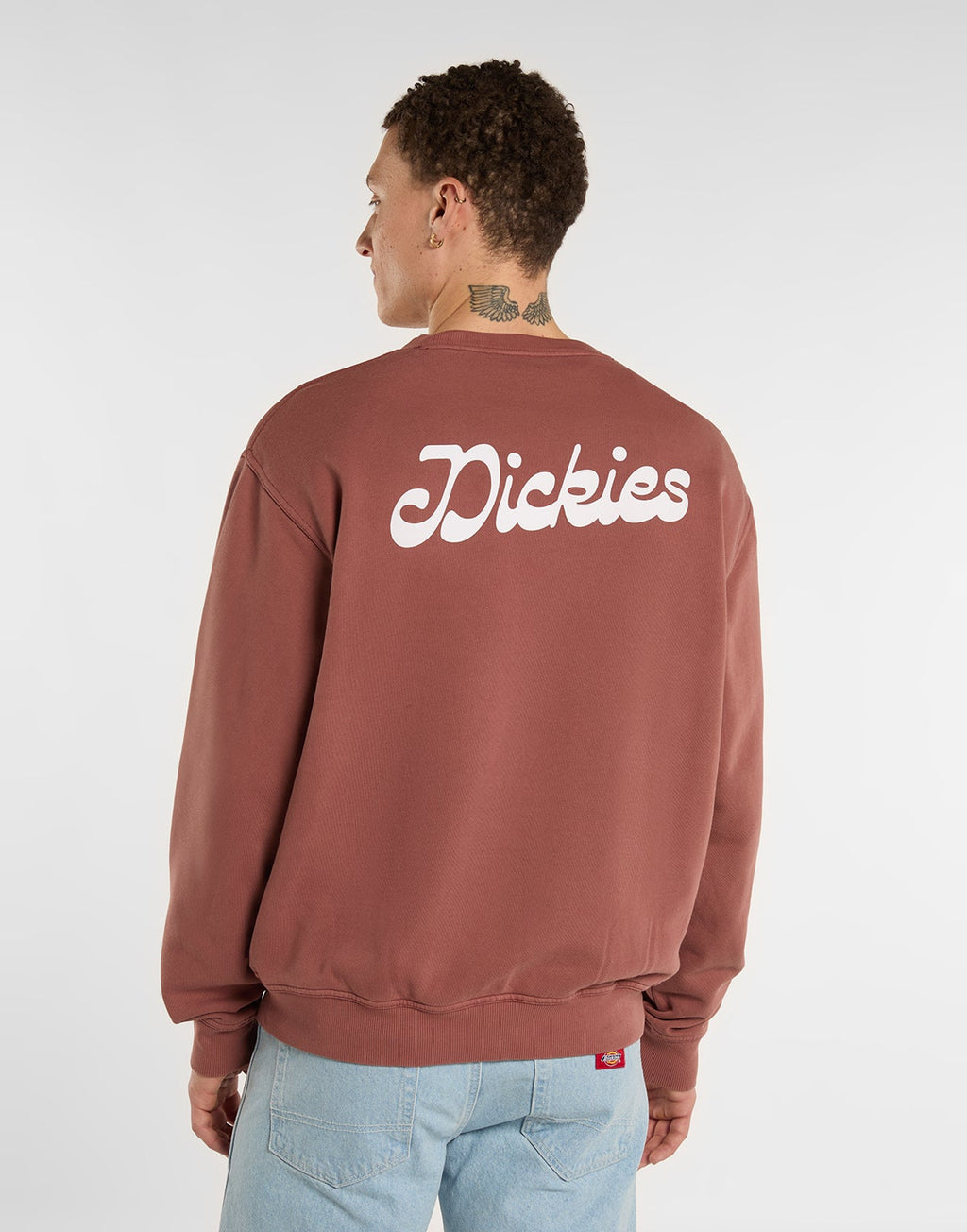 DICKIES Felpa Cornville Girocollo Maroon