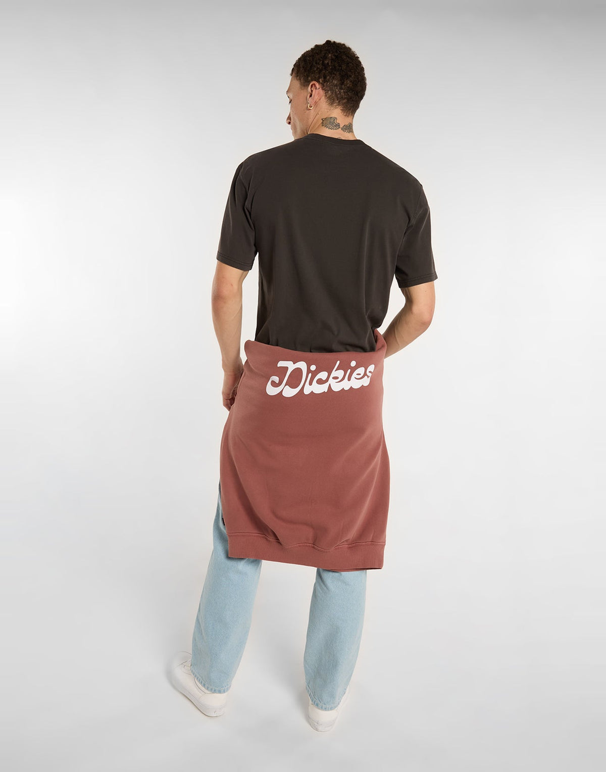 DICKIES Felpa Cornville Girocollo Maroon